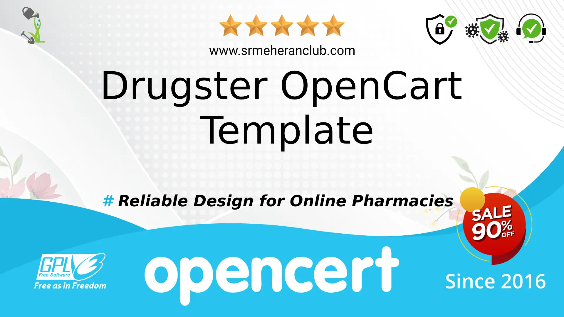 Drugster OpenCart Template — Template by Templatemonster