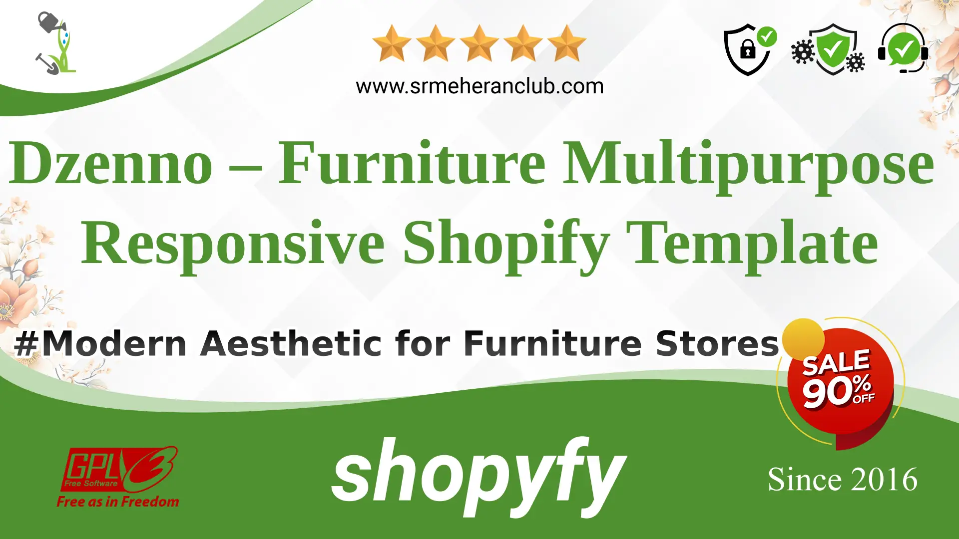 Dzenno – Furniture Multipurpose Responsive Shopify Template — Theme by Templatemonster