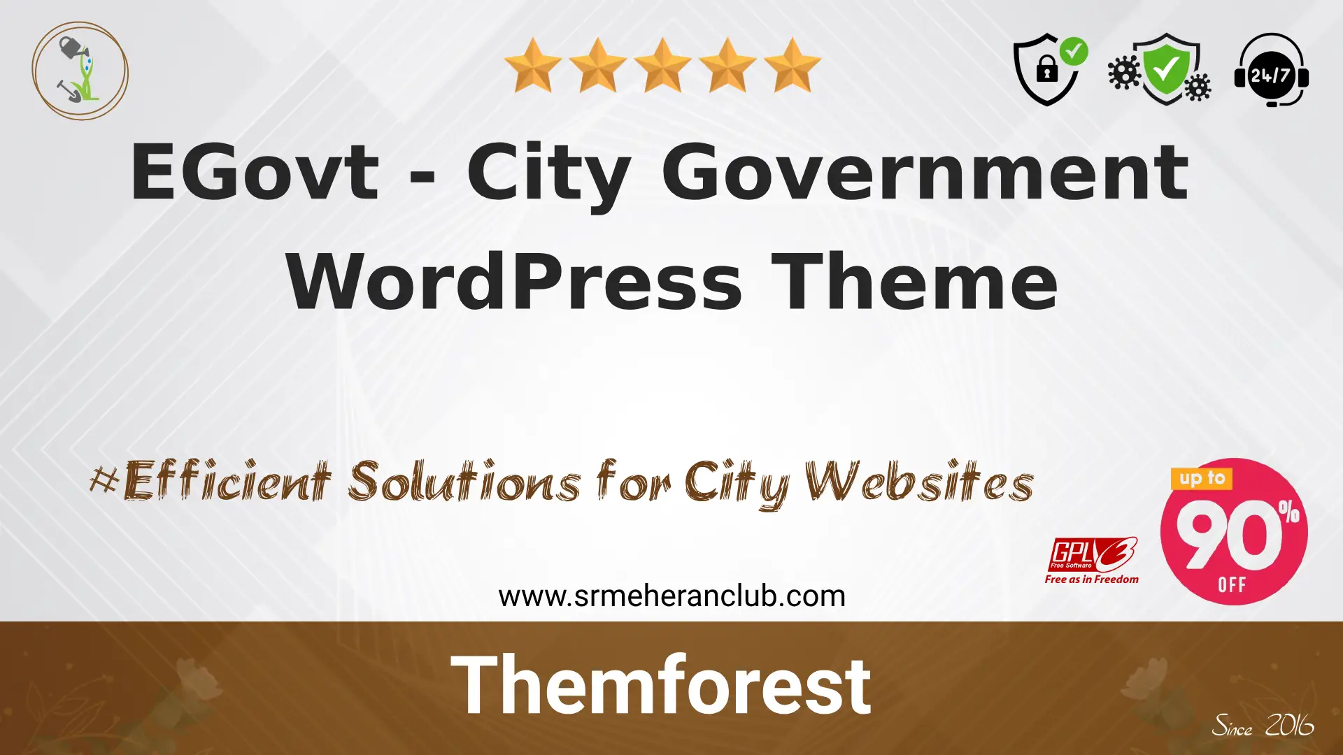 EGovt – City Government WordPress Theme