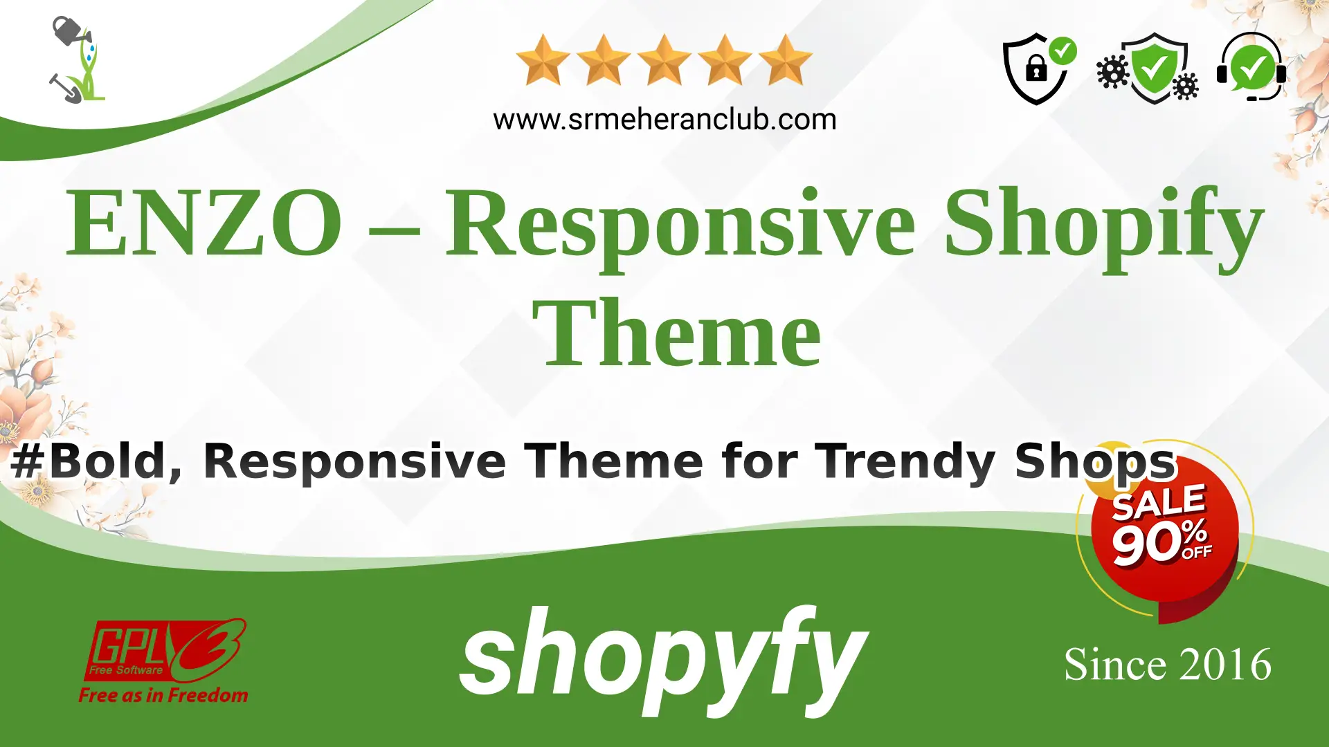 ENZO – Responsive Shopify Theme — Theme by Themeforest