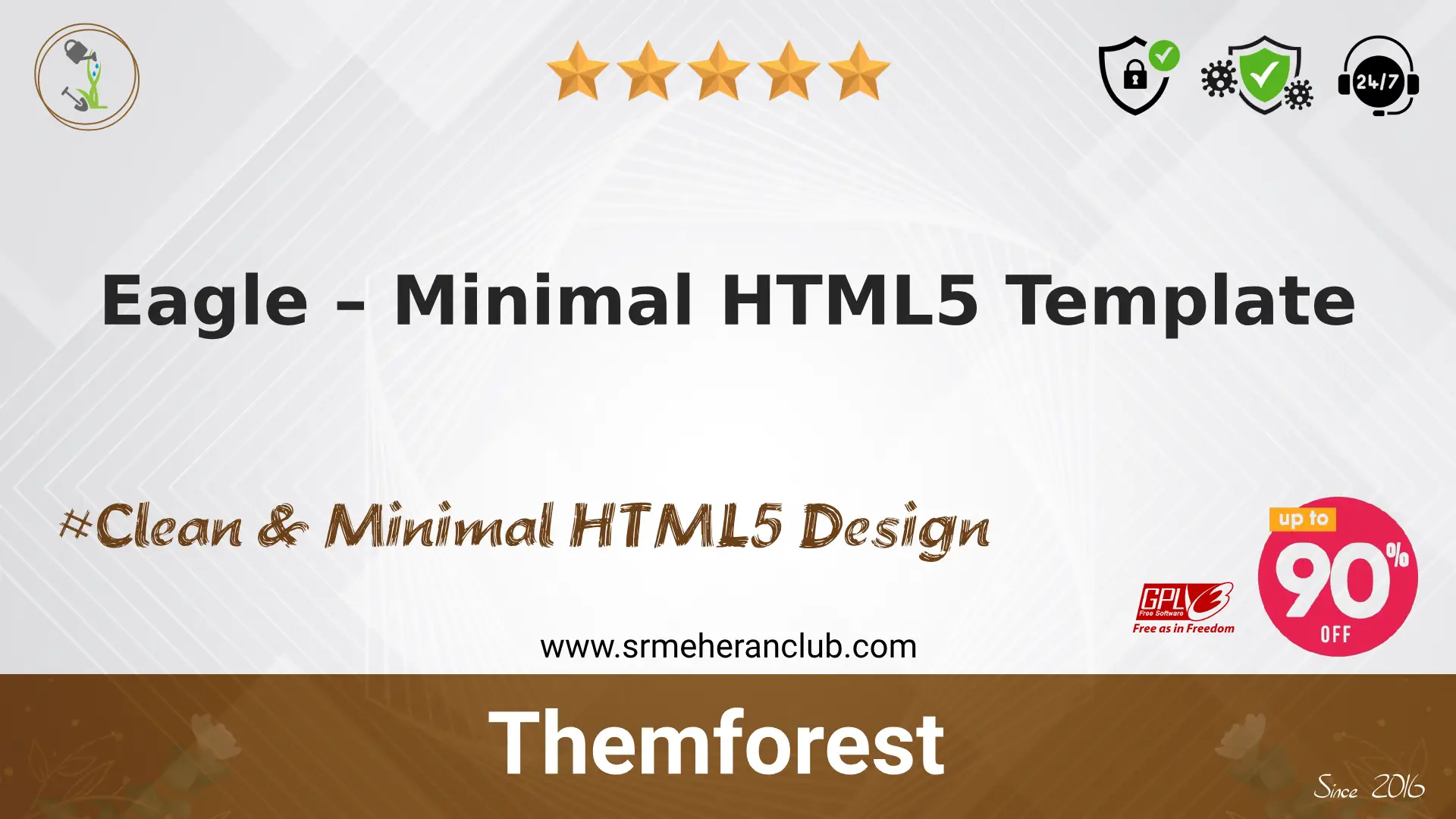 Eagle – Minimal HTML5 Template