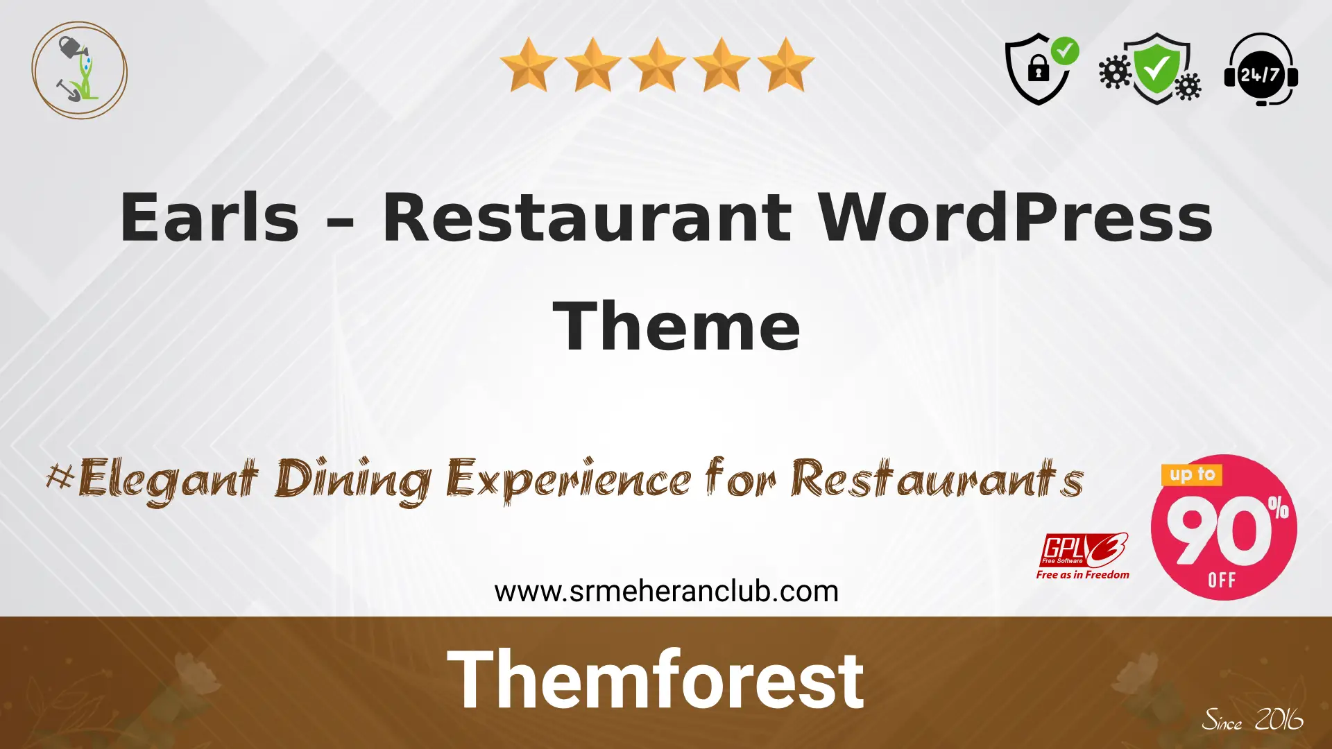 Earls – Restaurant WordPress Theme — Theme by Themeforest