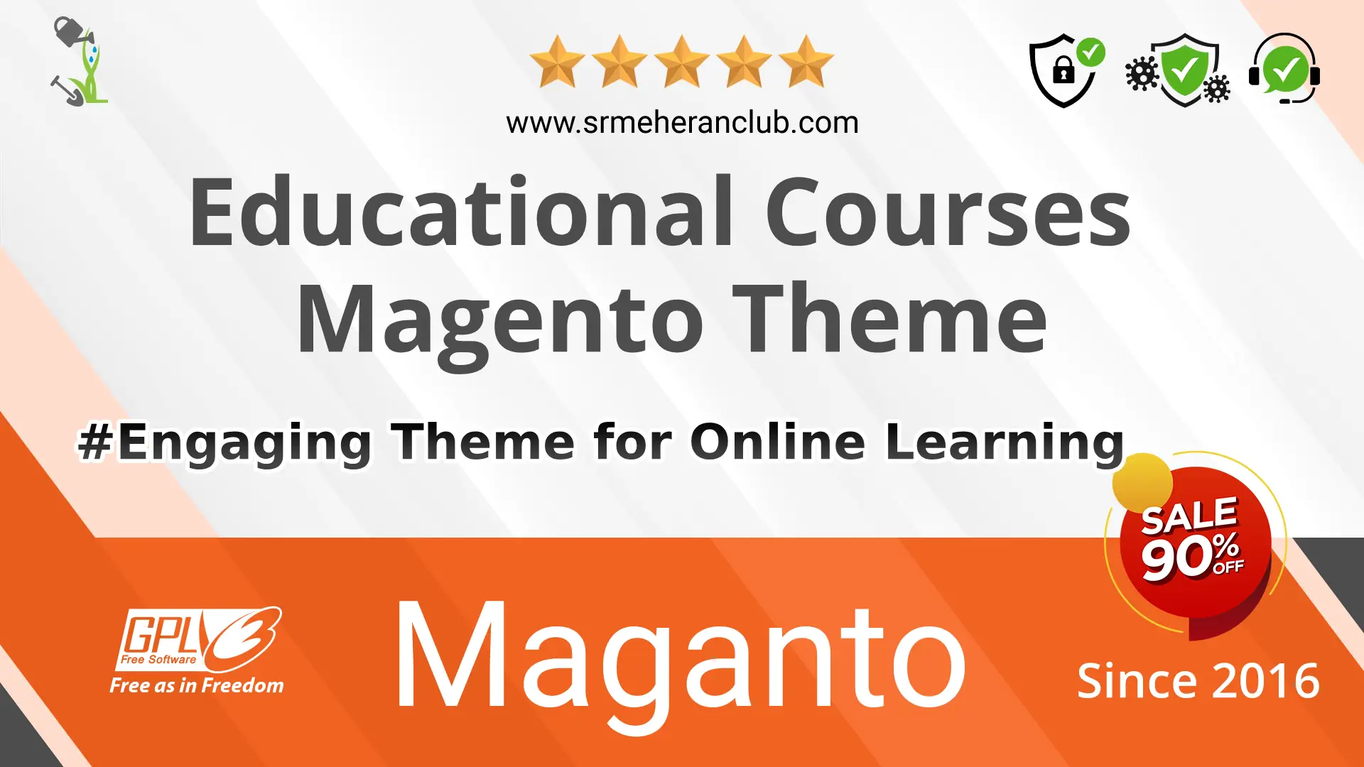 Educational Courses Magento Theme — Theme by Templatemonster