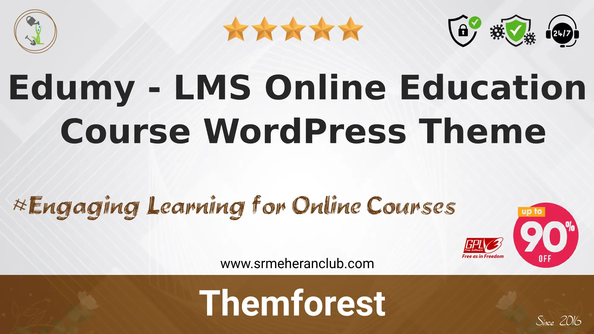 Edumy – LMS Online Education Course WordPress Theme