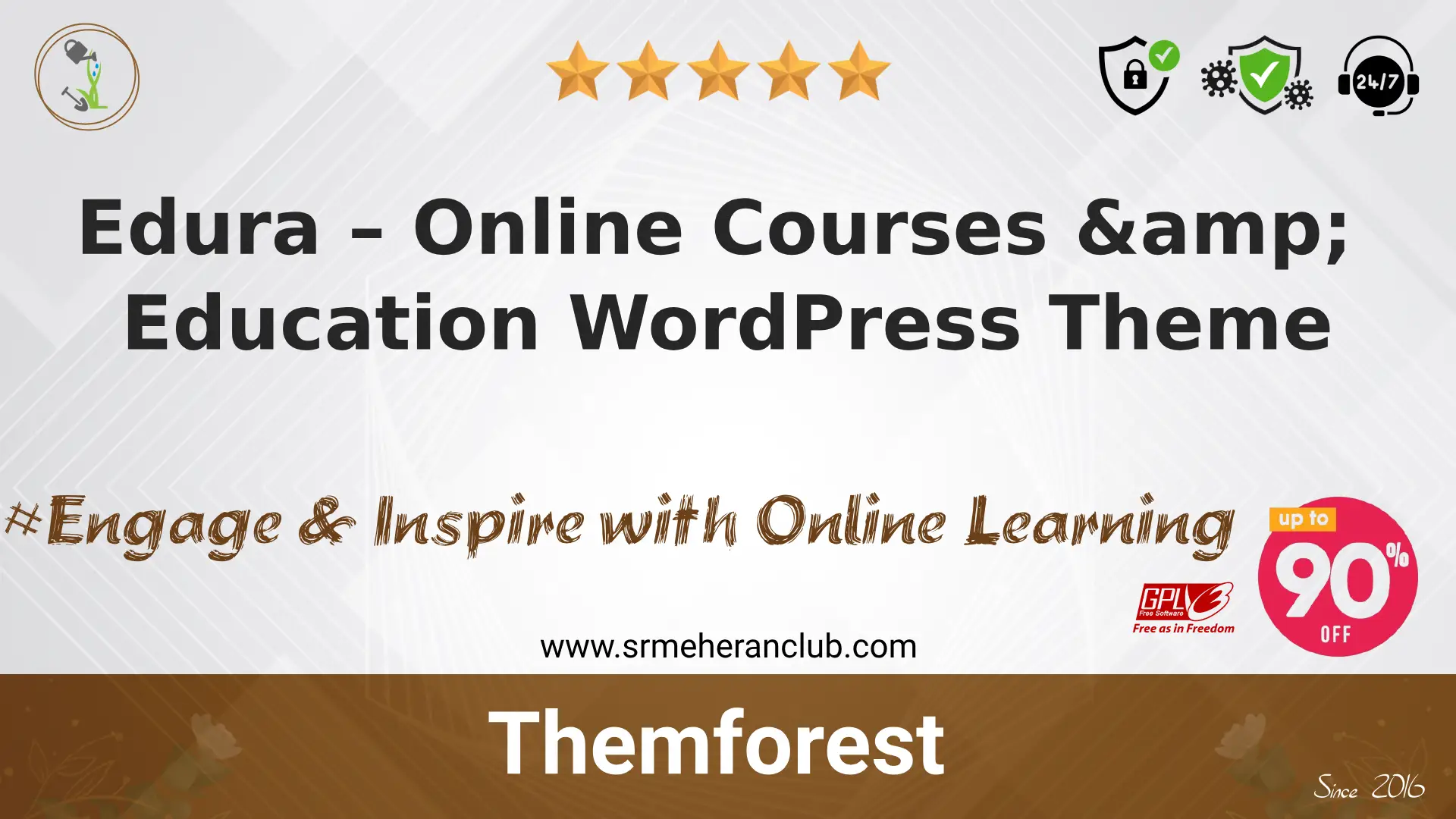 Edura – Online Courses & Education WordPress Theme