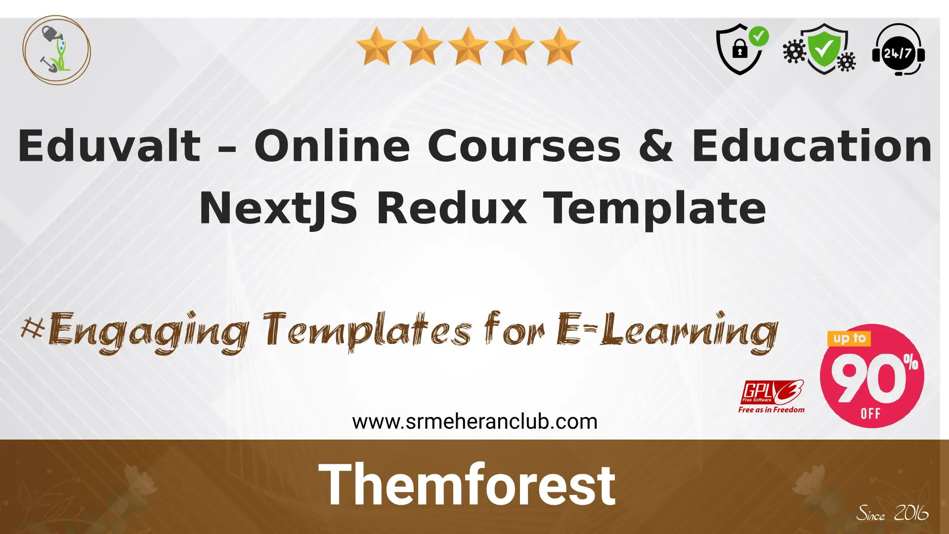 Eduvalt – Online Courses & Education NextJS Redux Template — Template by Themeforest