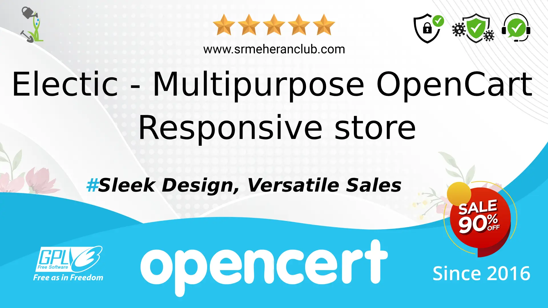 Electic – Multipurpose OpenCart Responsive store — Template by Templatemonster