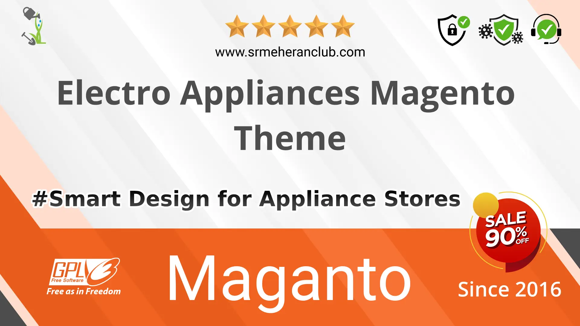 Electro Appliances Magento Theme