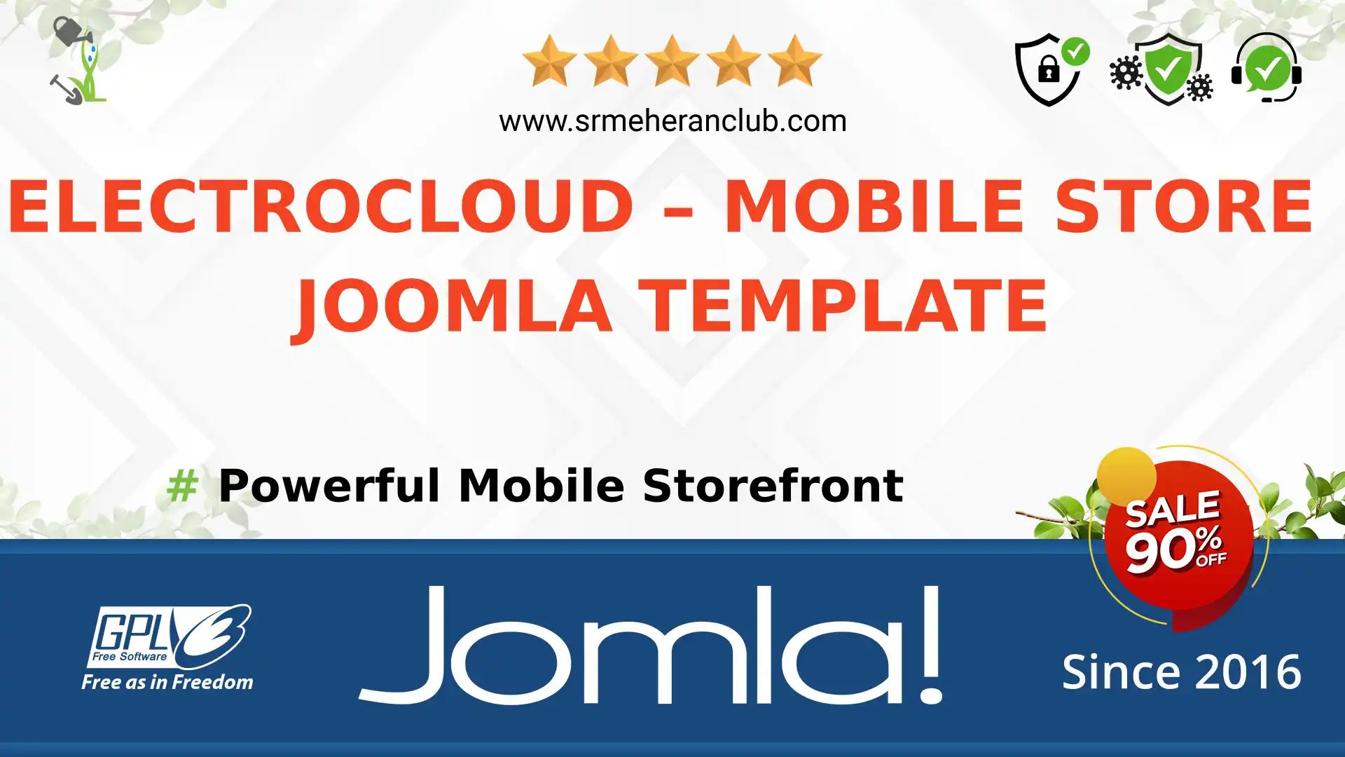 Electrocloud – Mobile Store Joomla Template — Theme by Templatemonster