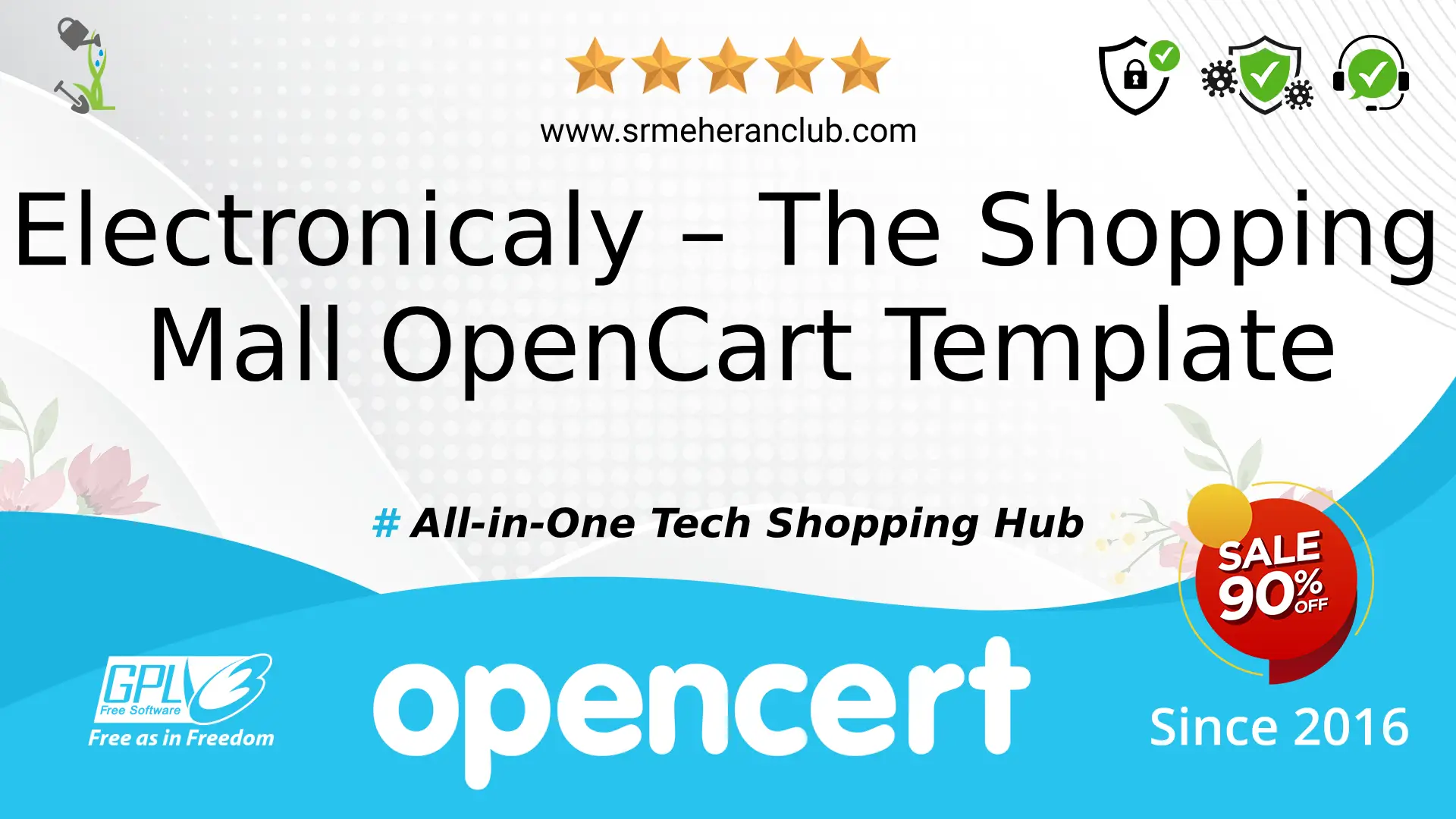 Electronicaly – The Shopping Mall OpenCart Template — Template by Templatemonster