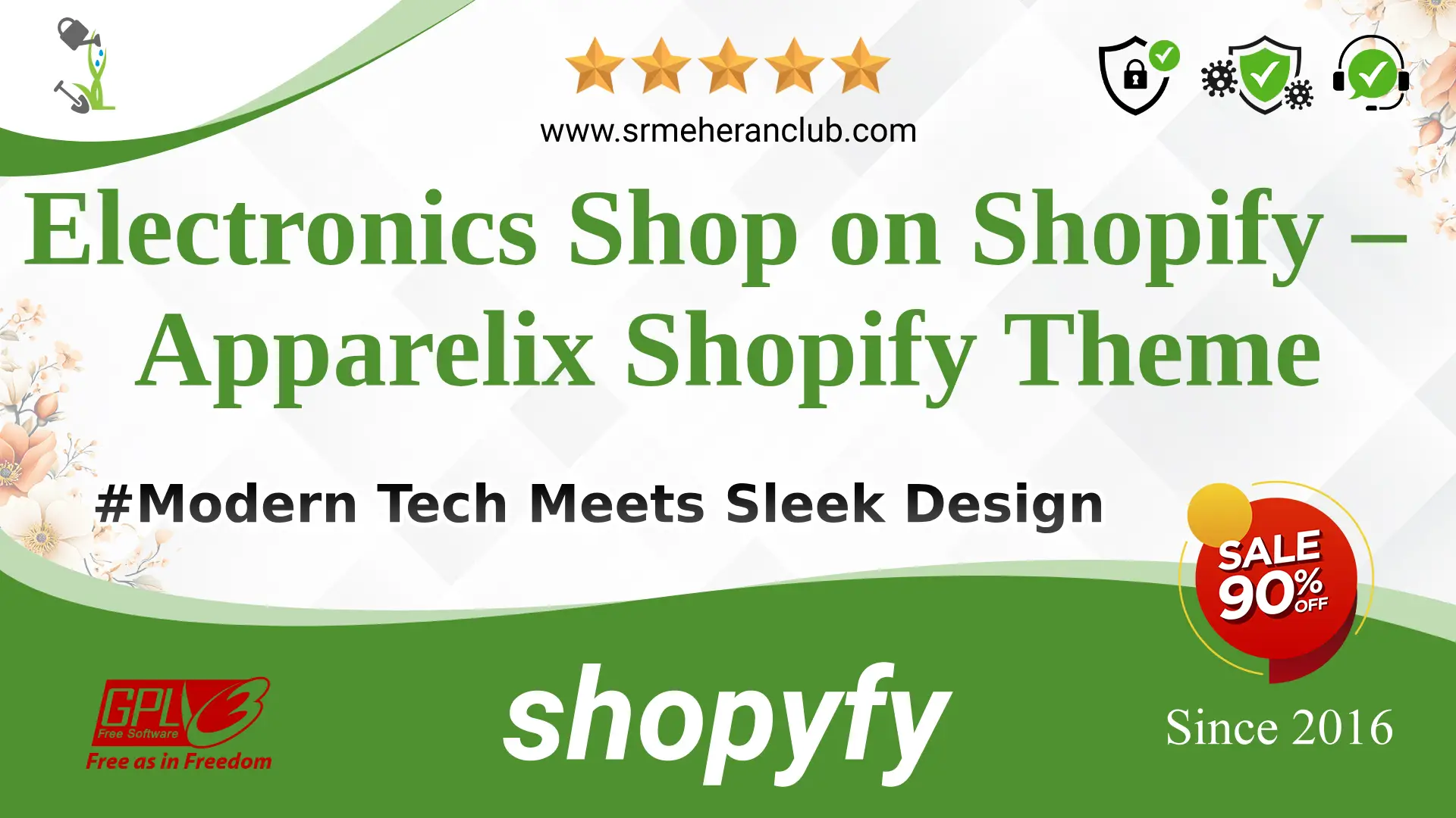 Electronics Shop on Shopify – Apparelix Shopify Theme — Theme by Templatemonster