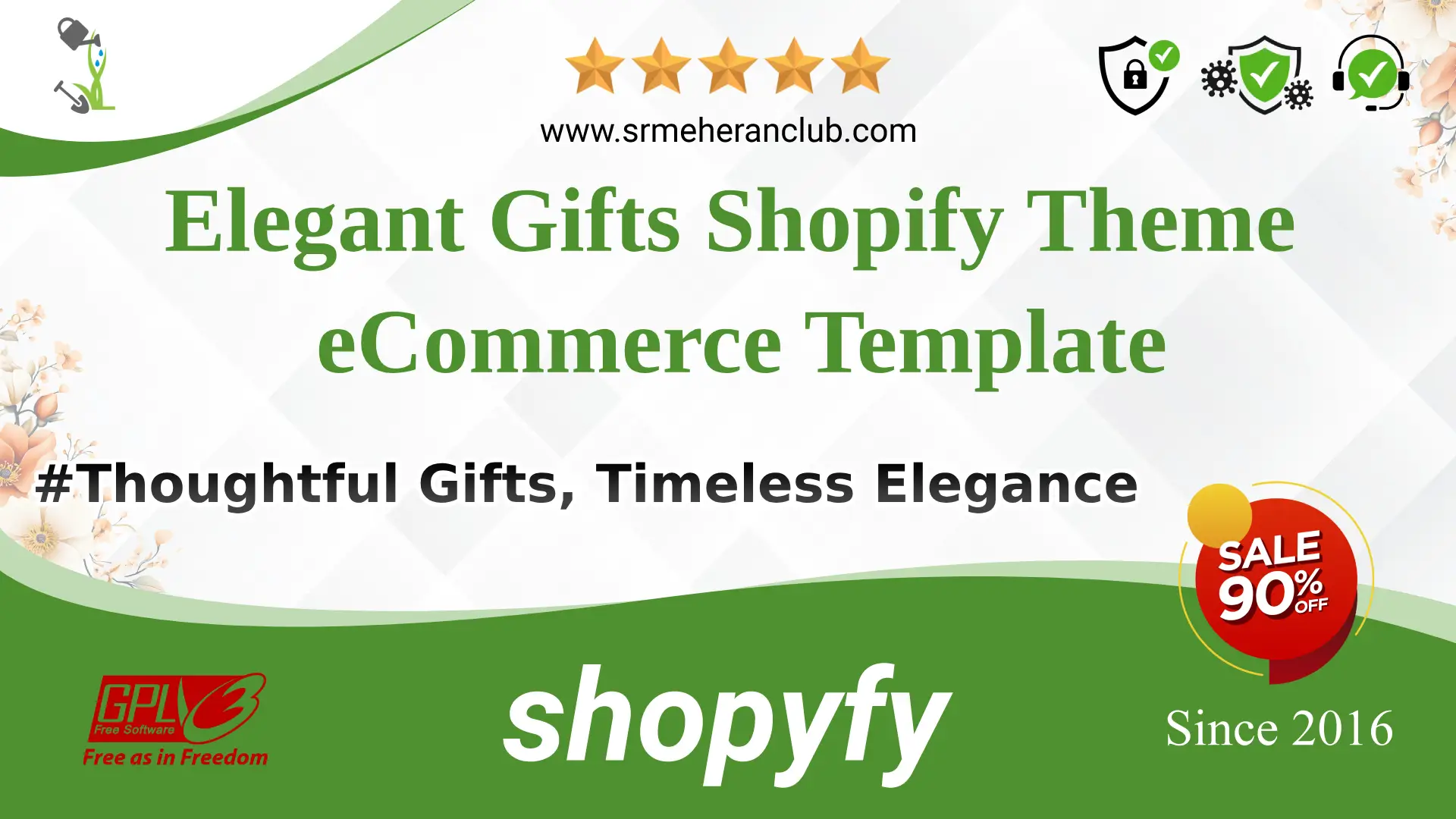 Elegant Gifts Shopify Theme eCommerce Template