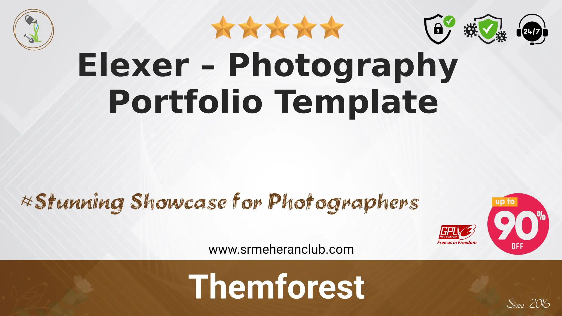 Elexer – Photography Portfolio Template