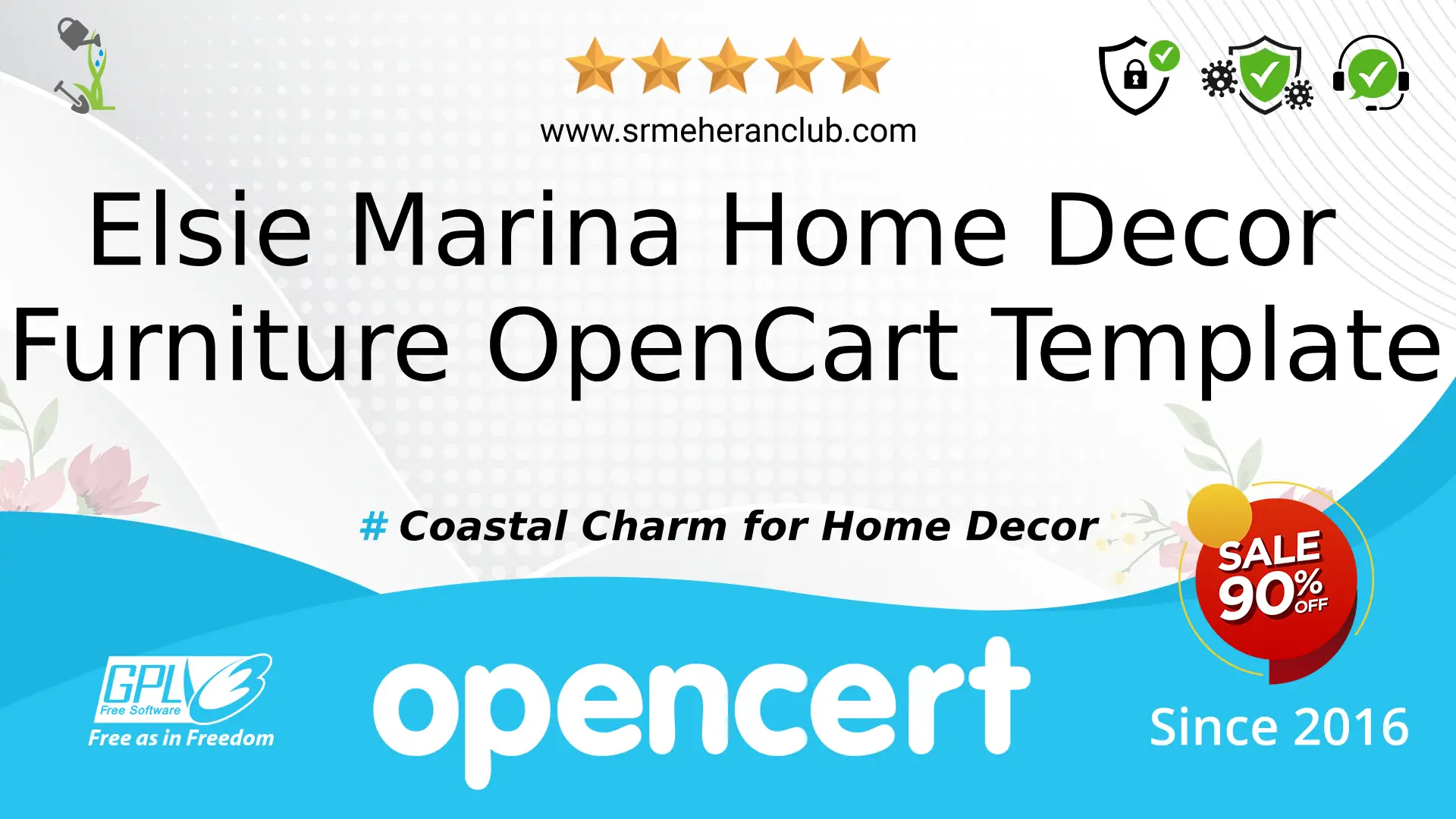 Elsie Marina Home Decor Furniture OpenCart Template — Template by Templatemonster