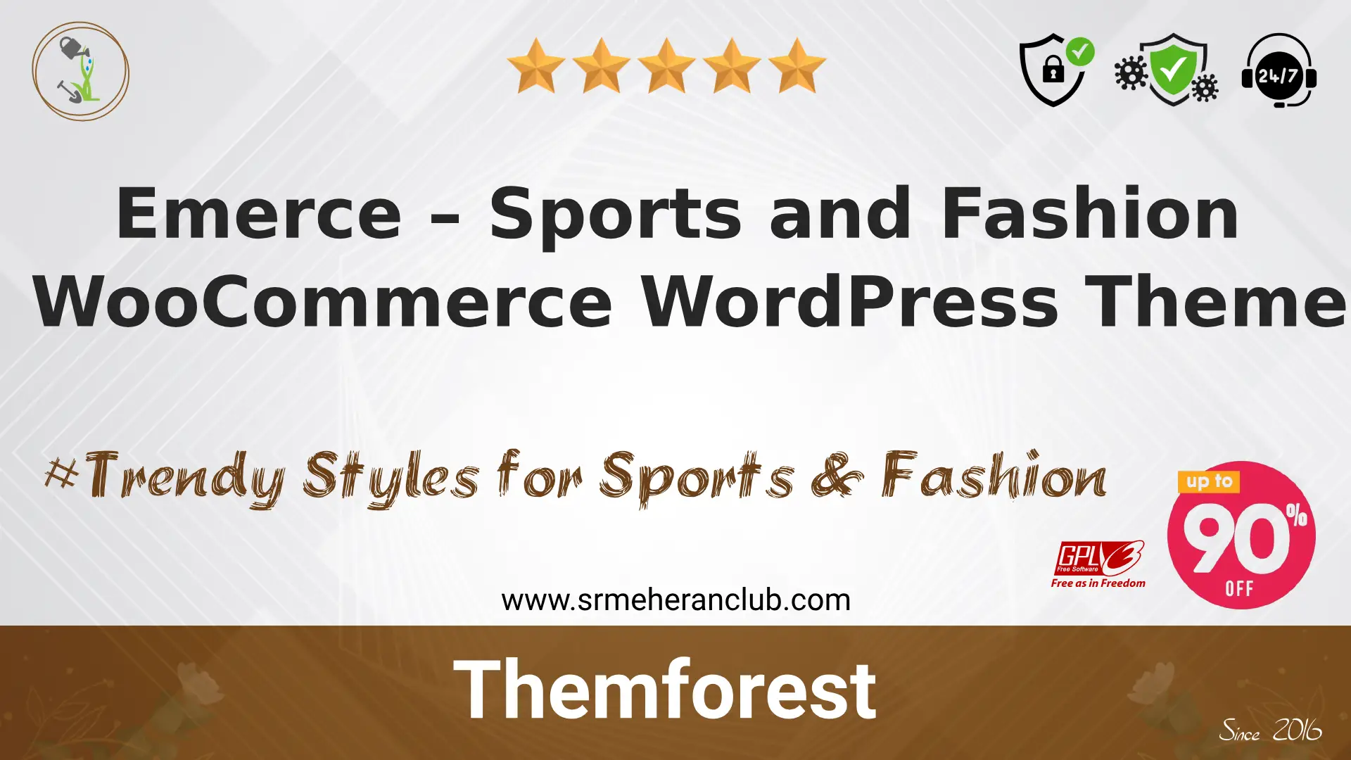 Emerce – Sports and Fashion WooCommerce WordPress Theme