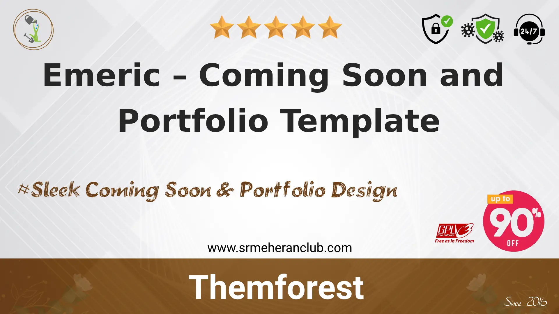 Emeric – Coming Soon and Portfolio Template