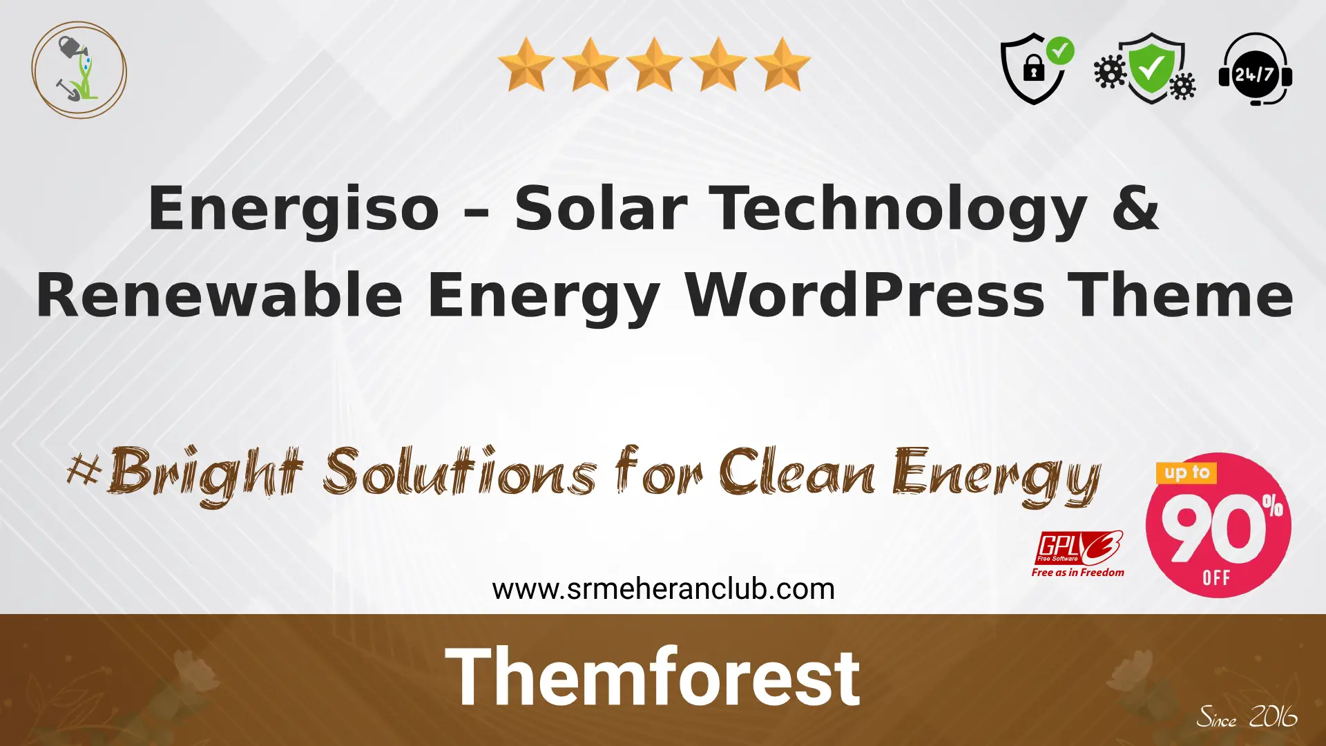 Energiso – Solar Technology & Renewable Energy WordPress Theme — Theme by Themeforest