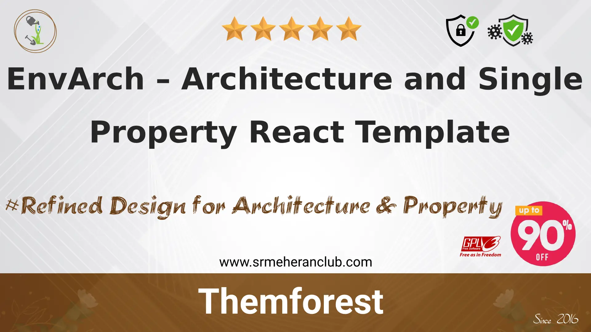 EnvArch – Architecture and Single Property React Template — Template by Themeforest