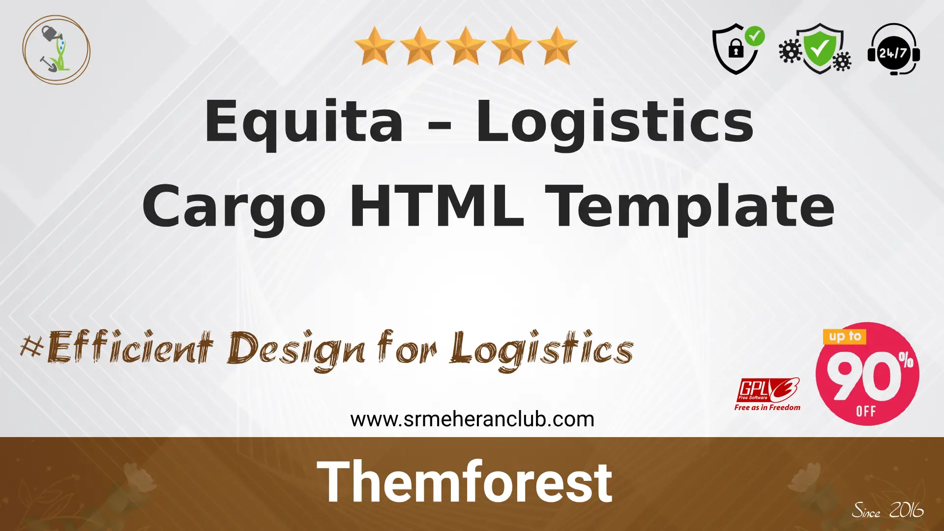 Equita – Logistics Cargo HTML Template — Template by Themeforest