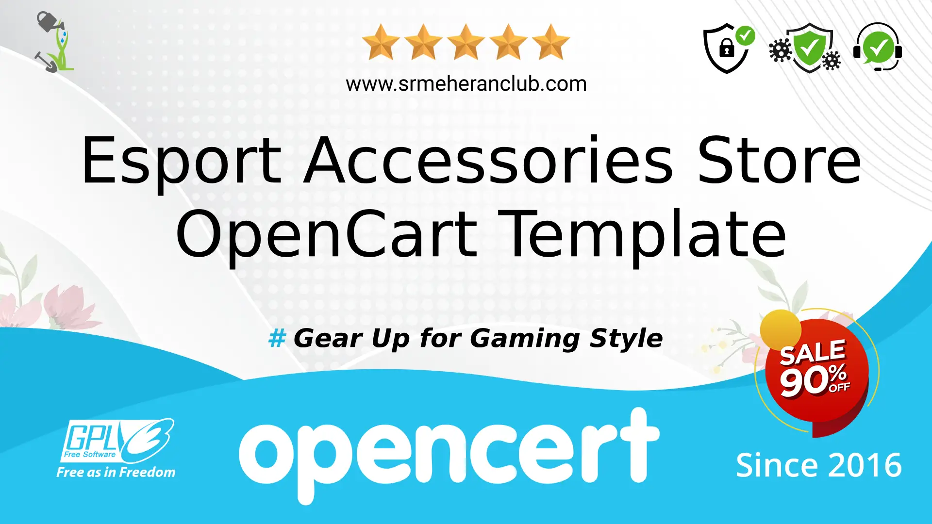 Esport Accessories Store OpenCart Template — Template by Templatemonster