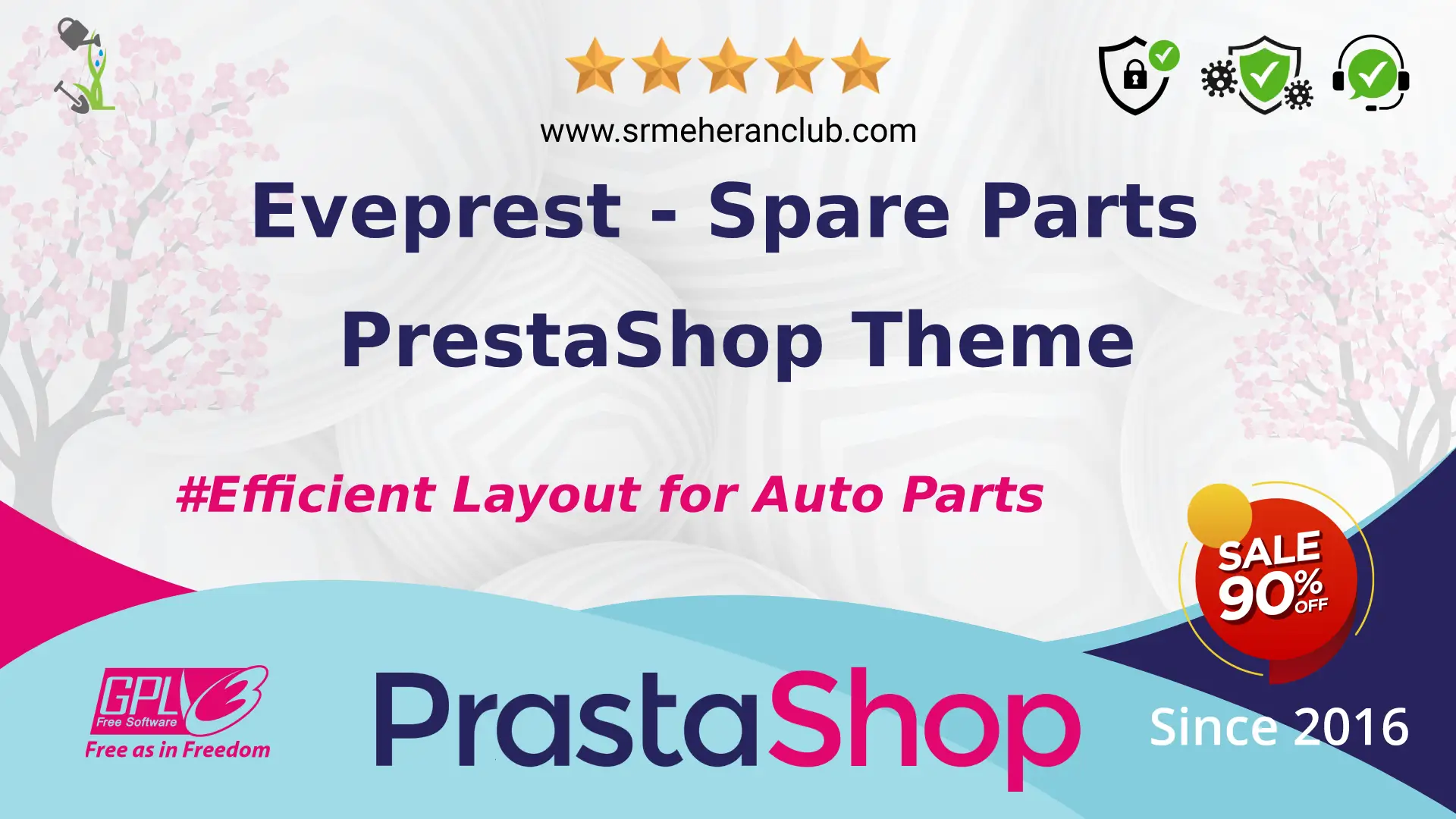 Eveprest – Spare Parts PrestaShop Theme — Theme by Templatemonster