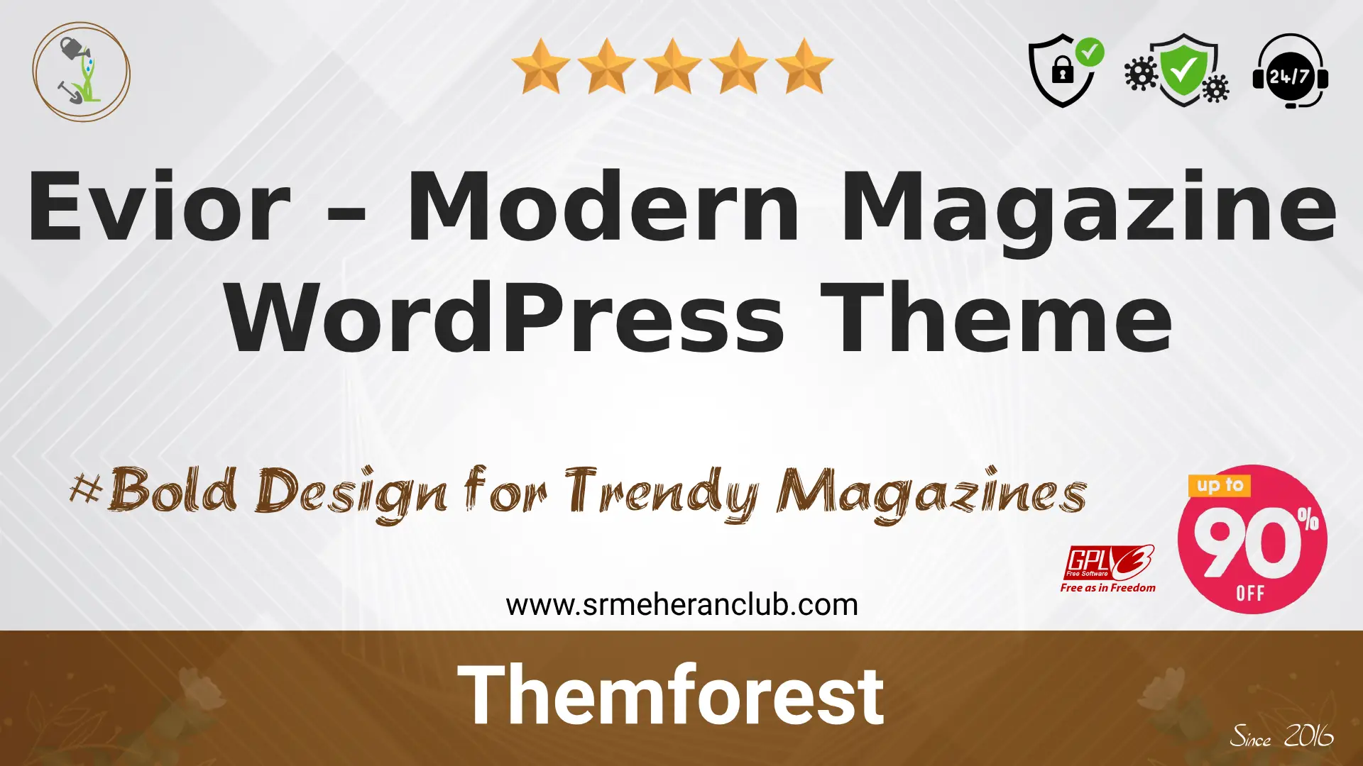 Evior – Modern Magazine WordPress Theme — Theme by Themeforest