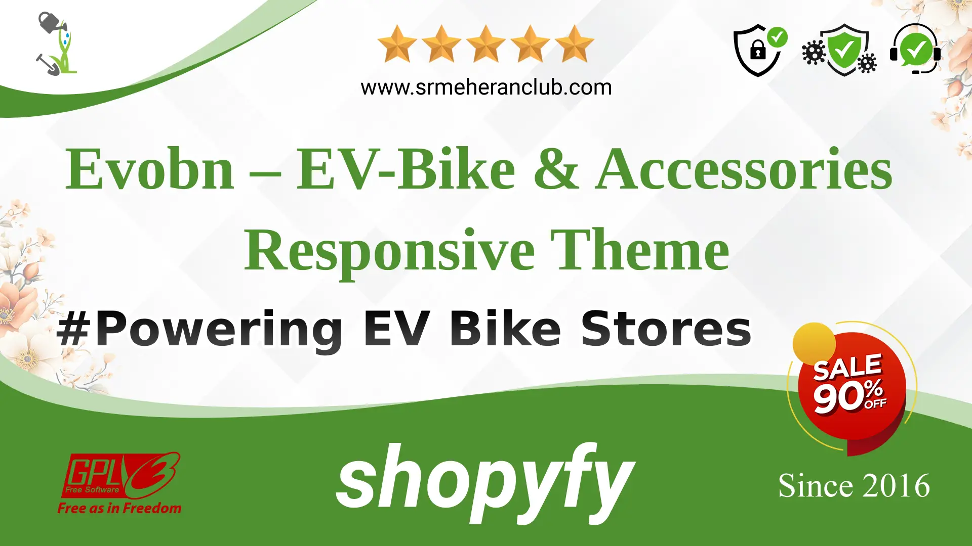 Evobn – EV-Bike & Accessories Responsive Theme
