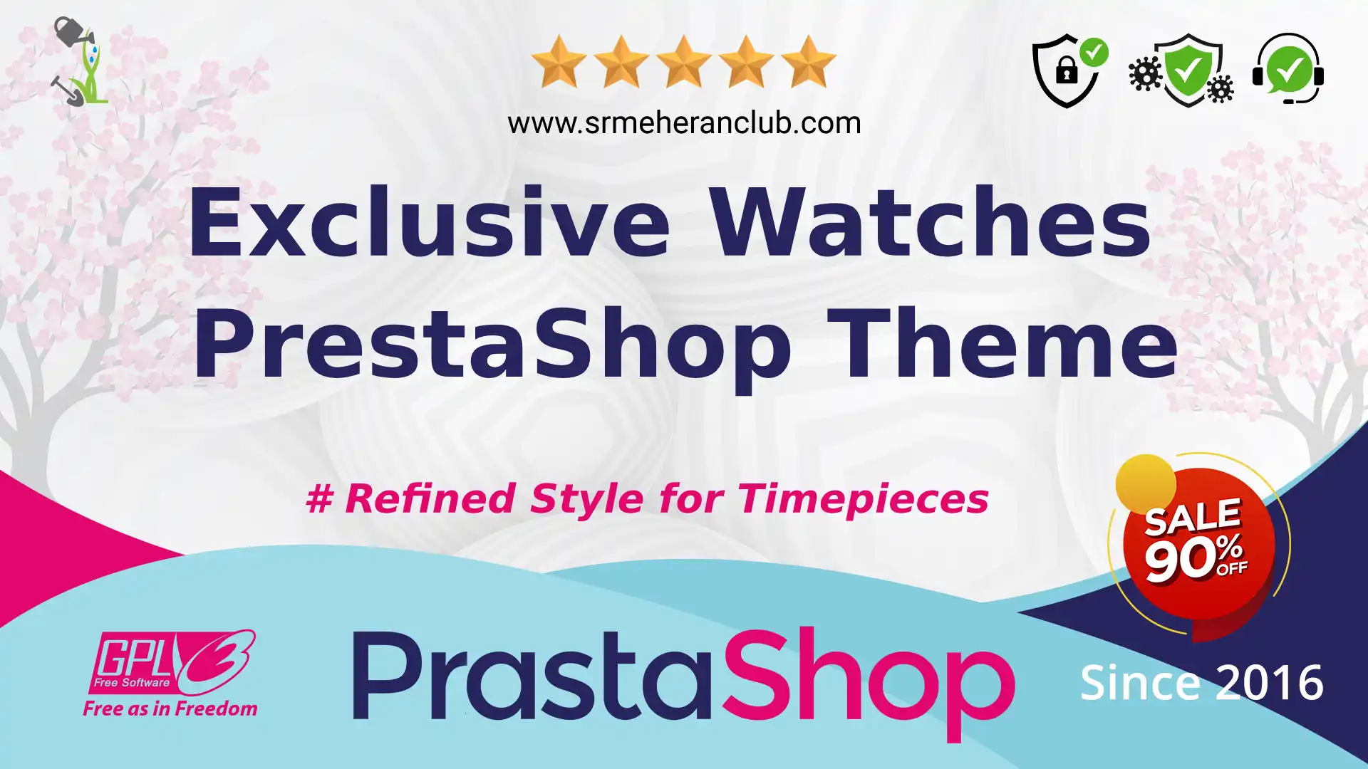 Exclusive Watches PrestaShop Theme — Theme by Templatemonster