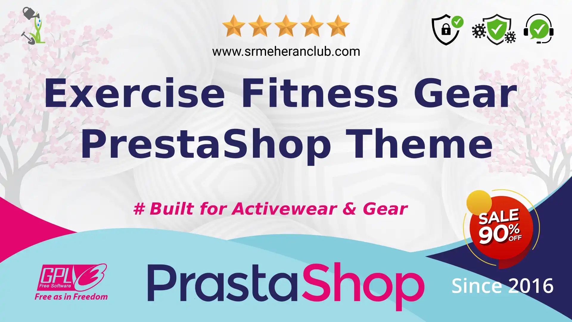 Exercise Fitness Gear PrestaShop Theme — Theme by Templatemonster