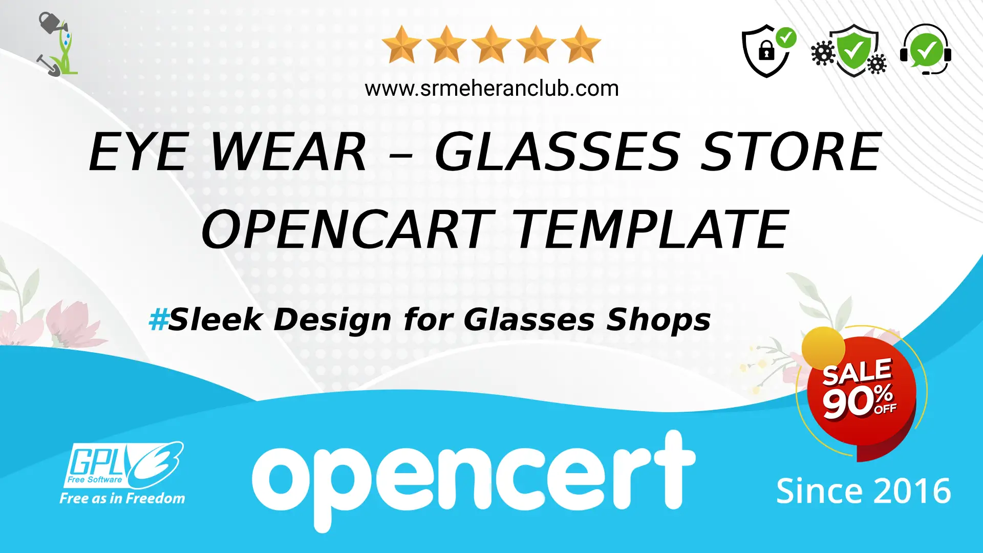 Eye Wear – Glasses Store OpenCart Template — Template by Templatemonster