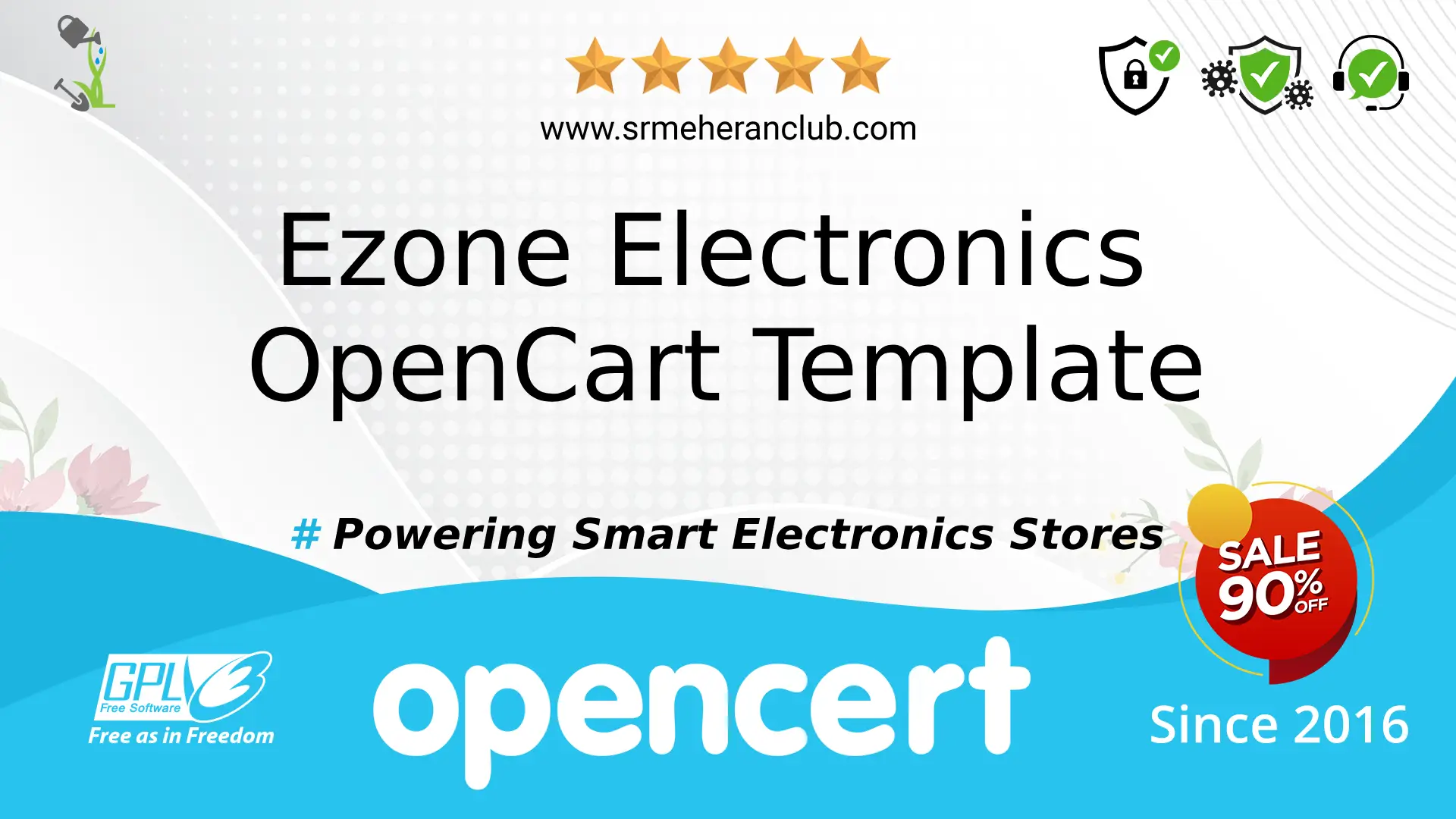 Ezone Electronics OpenCart Template — Template by Templatemonster