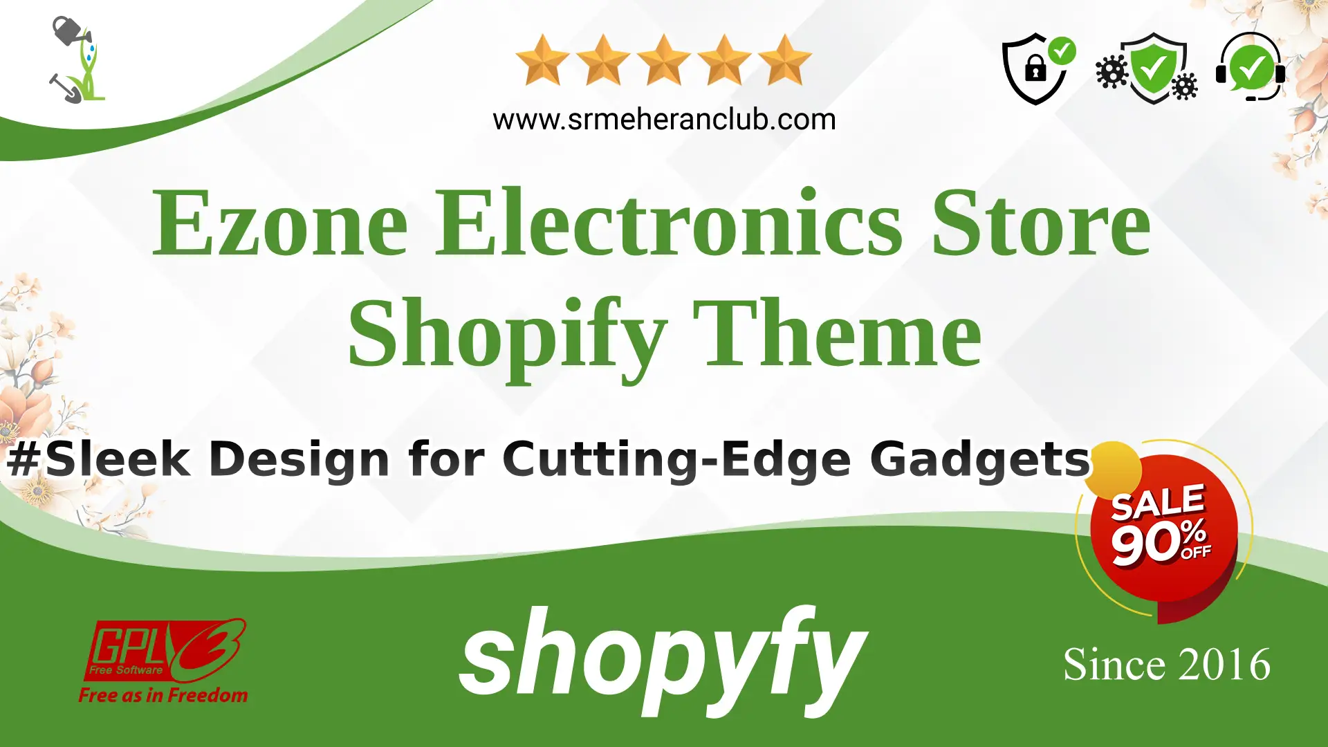 Ezone Electronics Store Shopify Theme — Theme by Templatemonster