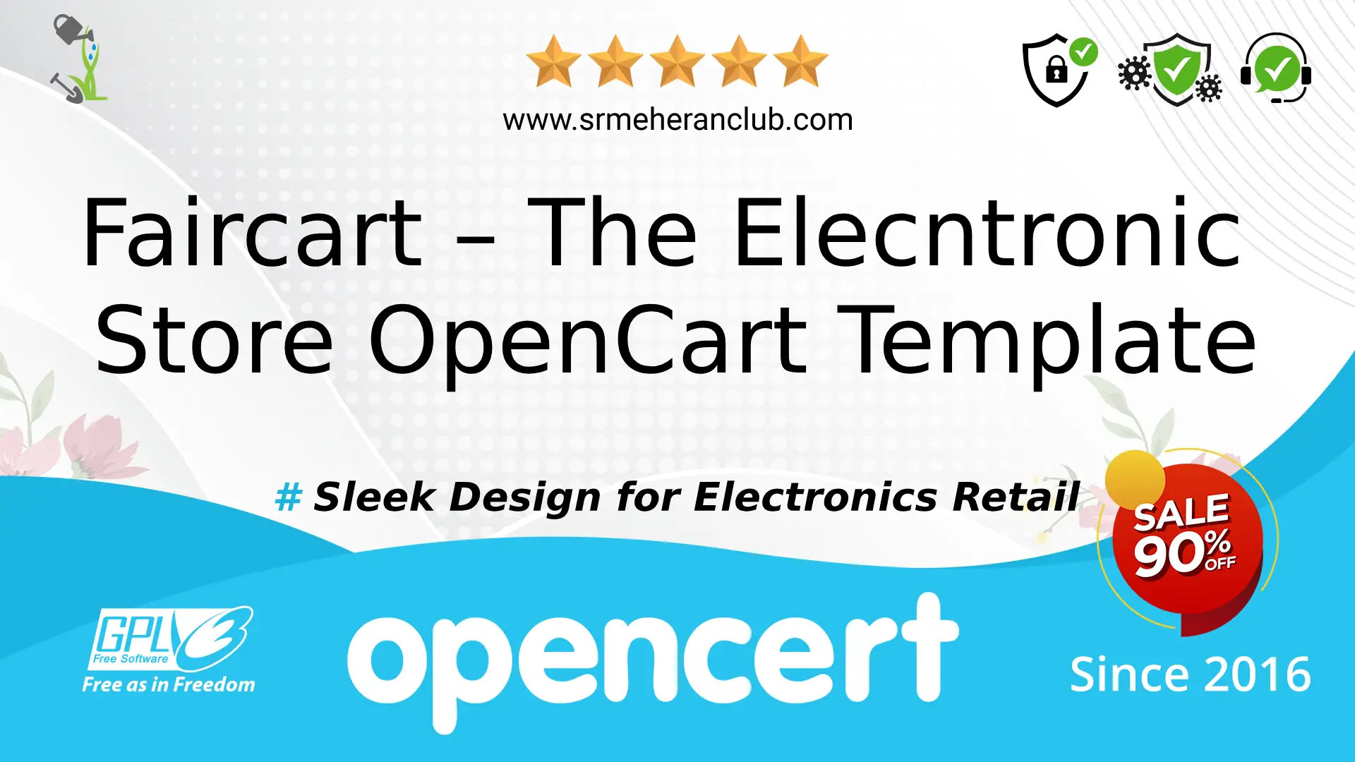 Faircart – The Elecntronic Store OpenCart Template — Template by Templatemonster