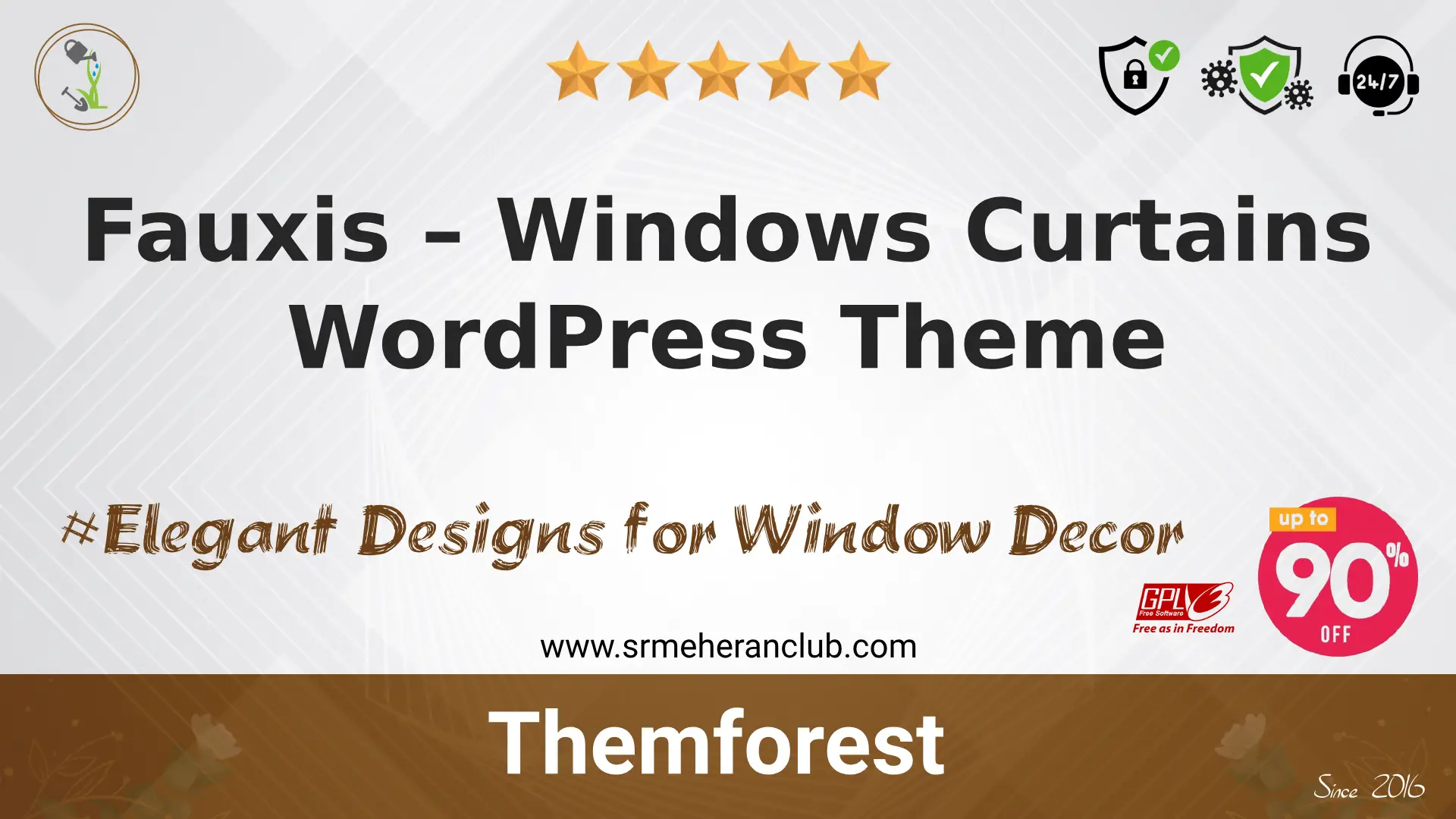 Fauxis – Windows Curtains WordPress Theme — Theme by Themeforest