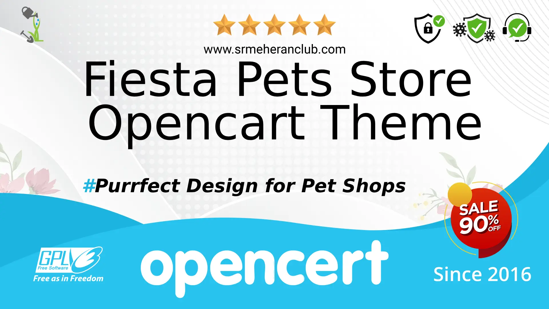 Fiesta Pets Store Opencart Theme — Template by Templatemonster