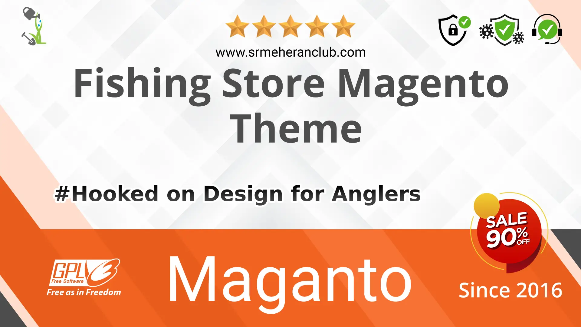 Fishing Store Magento Theme — Theme by Templatemonster