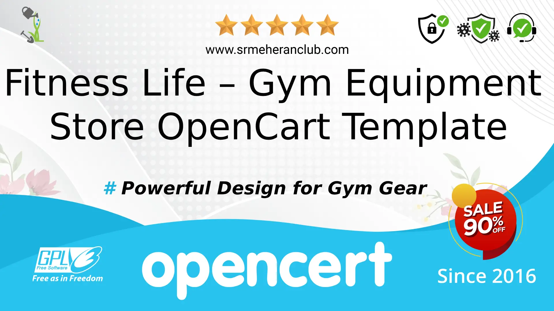 Fitness Life – Gym Equipment Store OpenCart Template — Template by Templatemonster