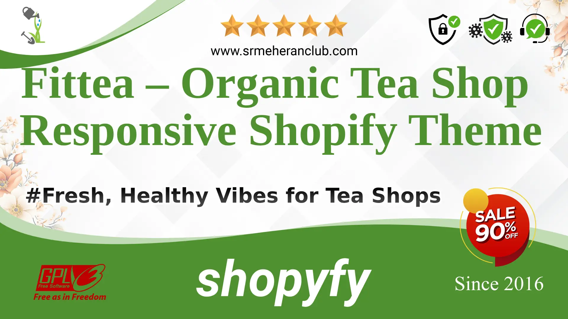 Fittea – Organic Tea Shop Responsive Shopify Theme — Theme by Templatemonster