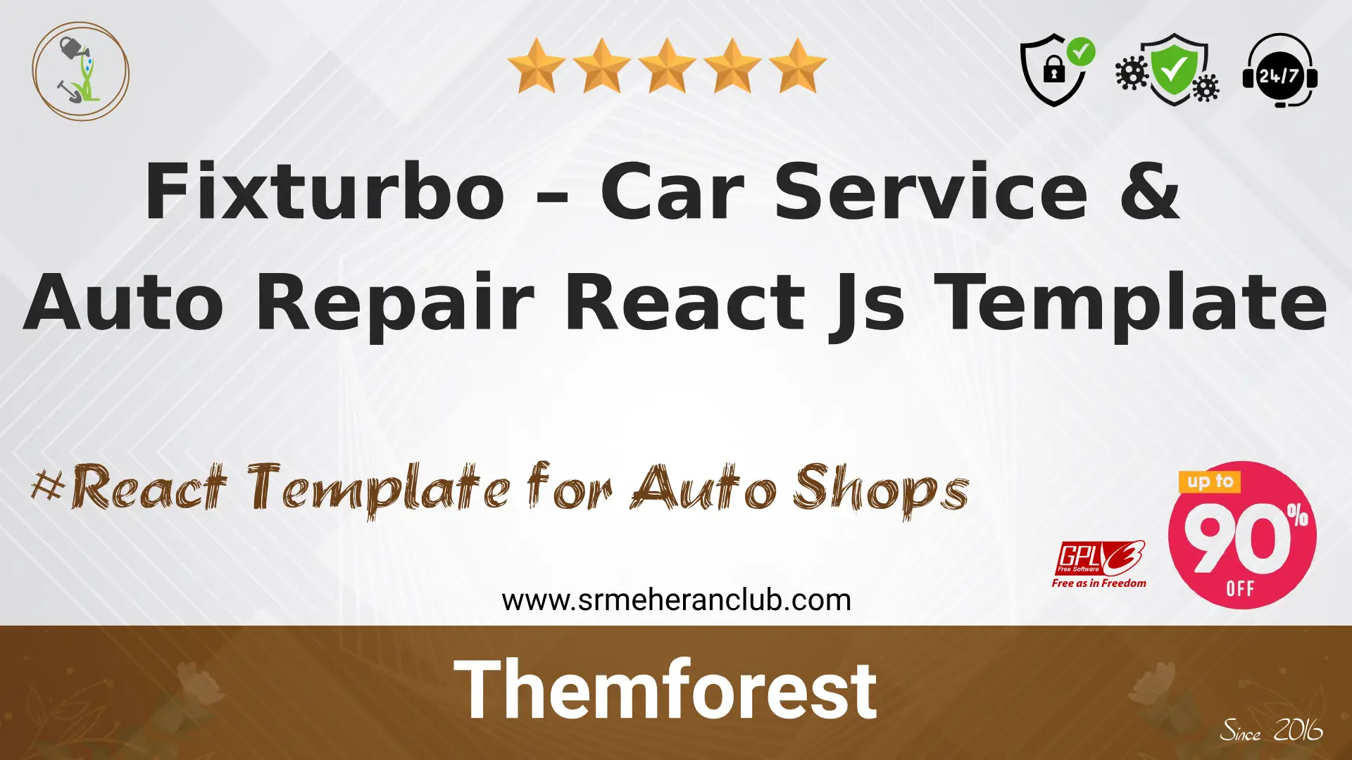 Fixturbo – Car Service & Auto Repair React Js Template