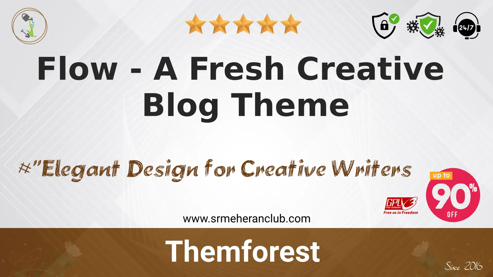 Flow – A Fresh Creative Blog Theme
