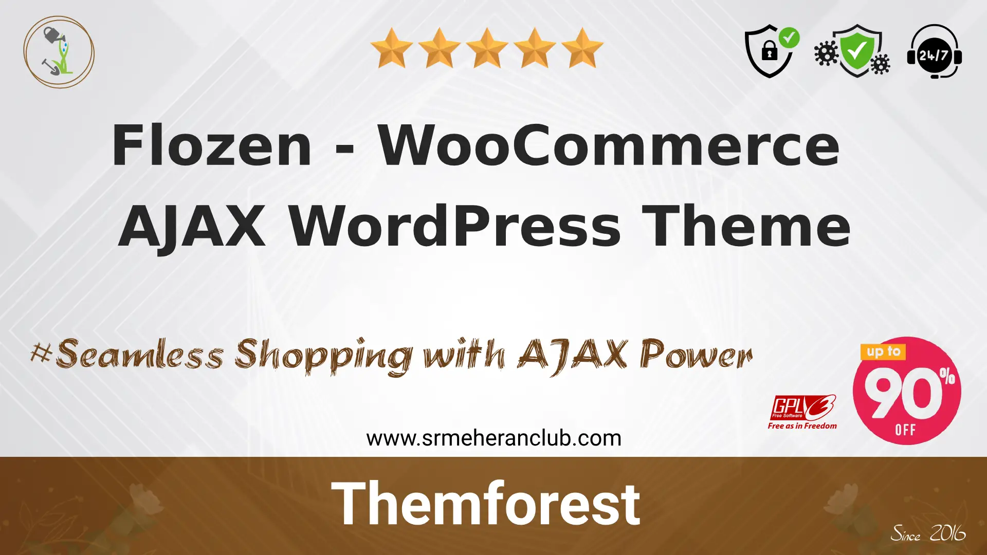Flozen – WooCommerce AJAX WordPress Theme — Theme by Themeforest
