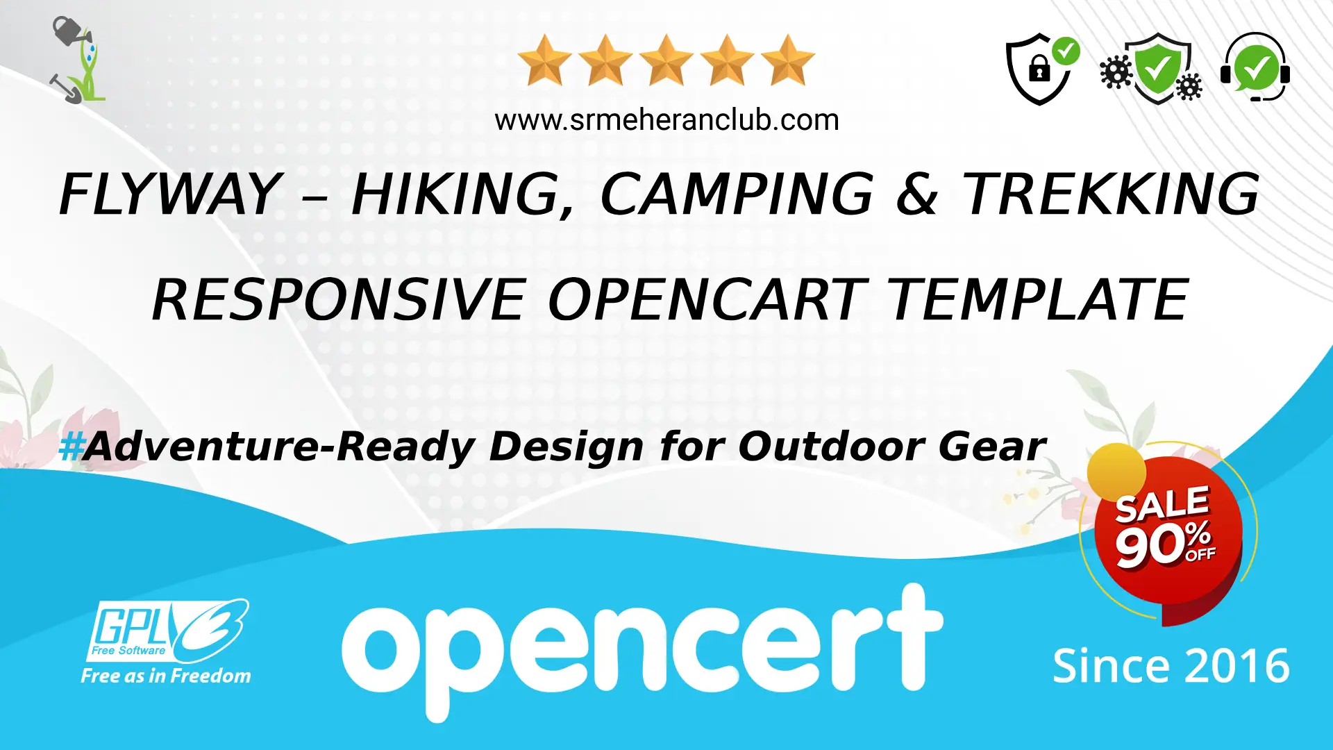 Flyway – Hiking, Camping & Trekking Responsive OpenCart Template — Template by Templatemonster