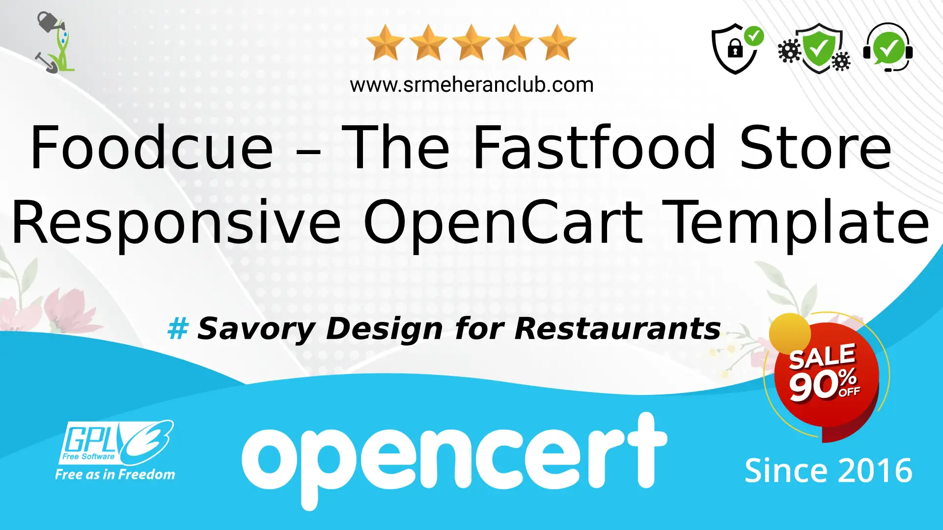 Foodcue – The Fastfood Store Responsive OpenCart Template — Template by Templatemonster