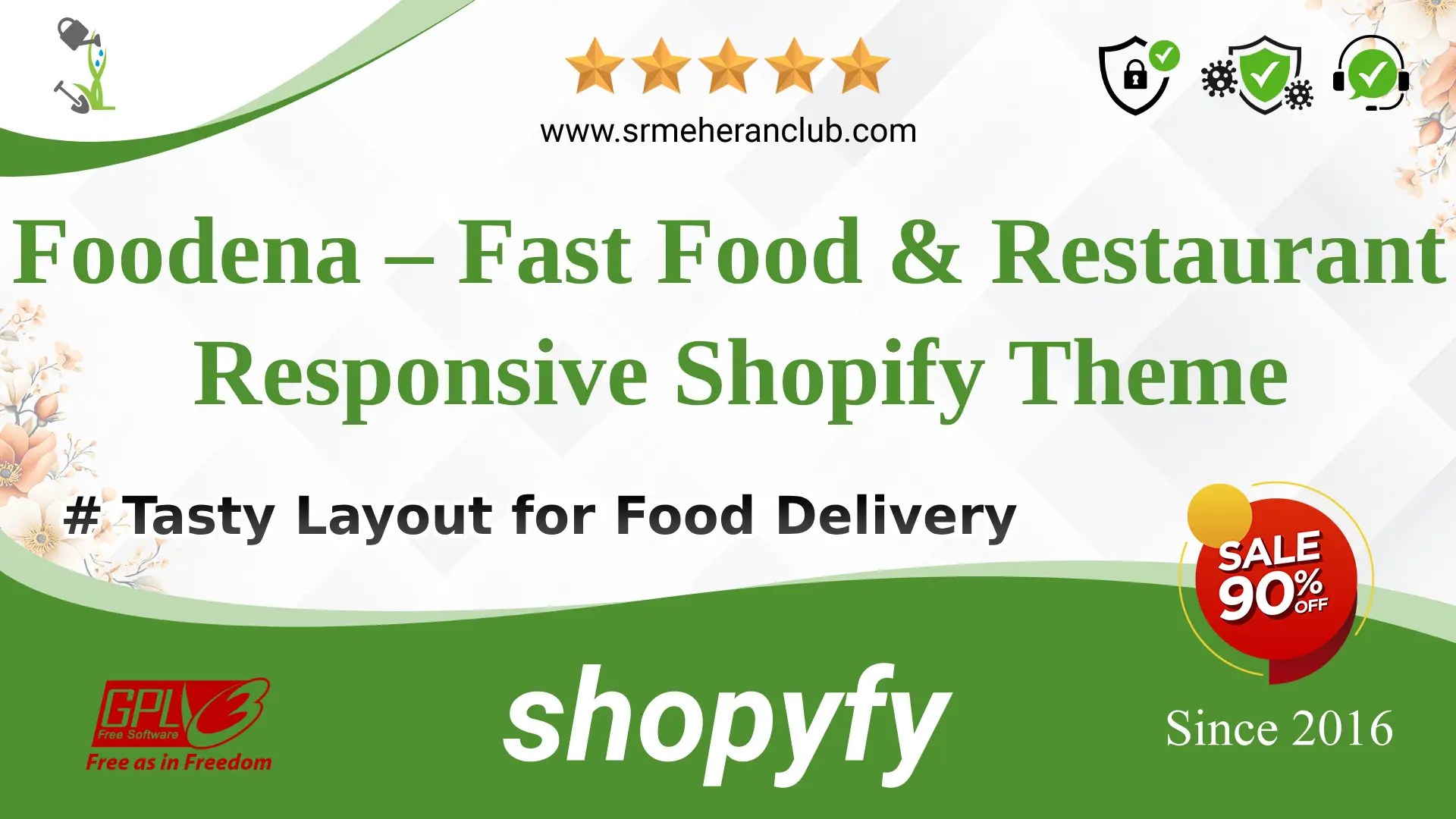 Foodena – Fast Food & Restaurant Responsive Shopify Theme — Theme by Templatemonster
