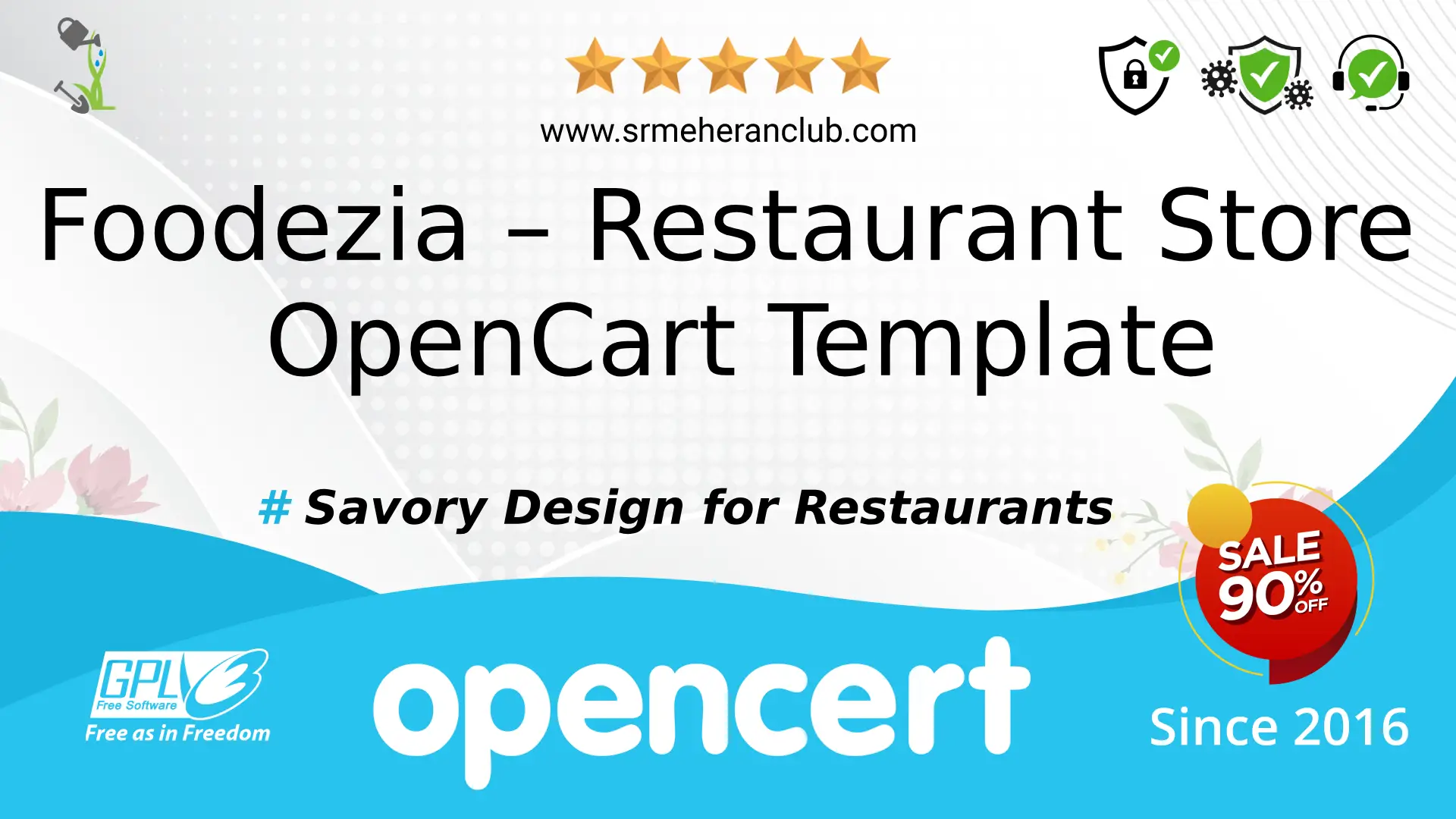 Foodezia – Restaurant Store OpenCart Template — Template by Templatemonster