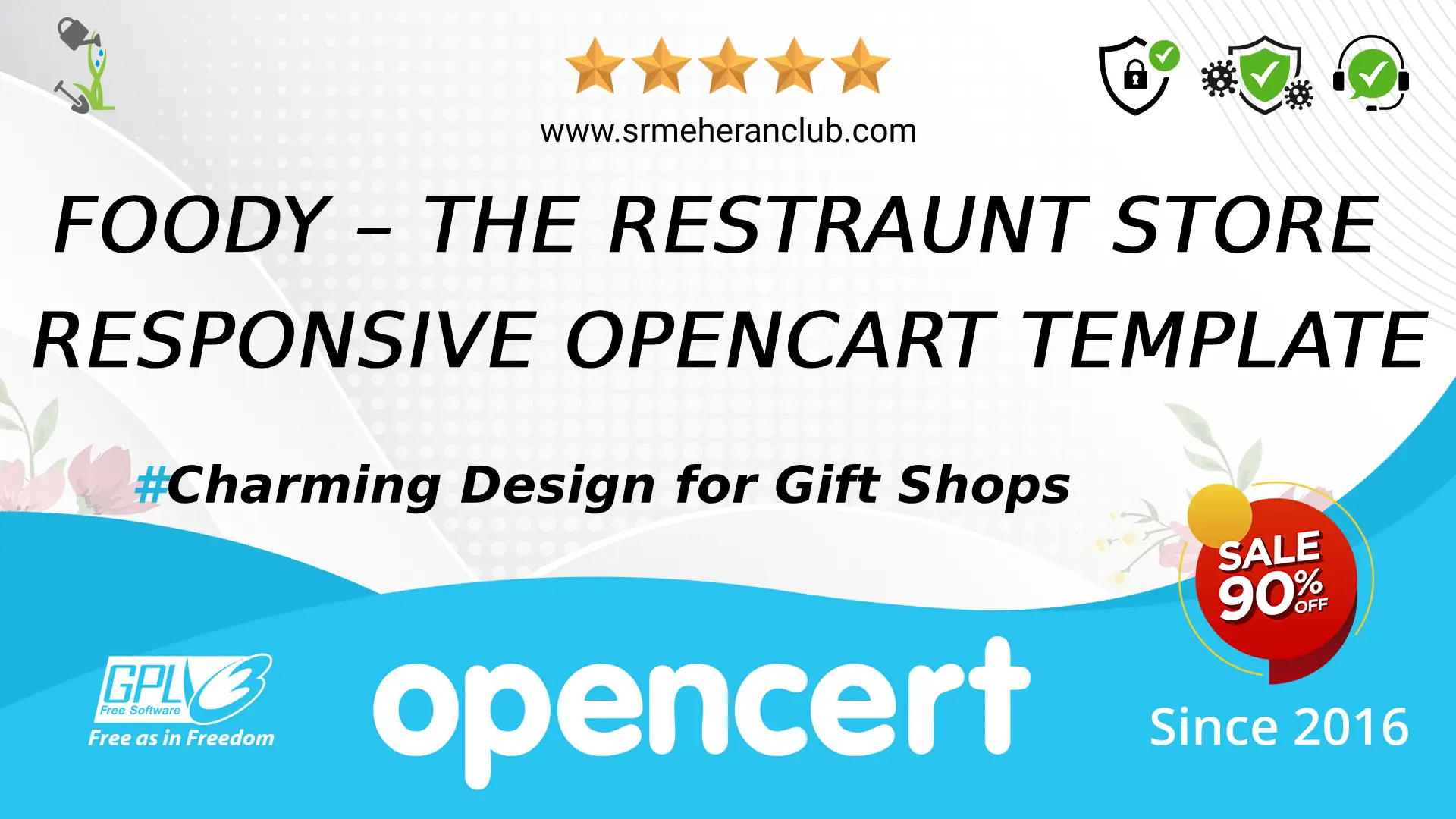 Foody – The Restraunt Store Responsive OpenCart Template — Template by Templatemonster