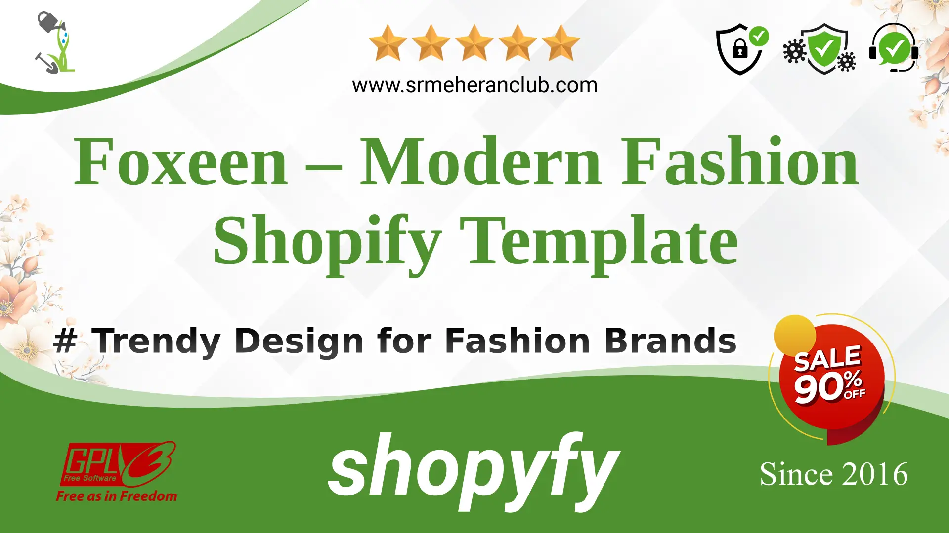Foxeen – Modern Fashion Shopify Template — Theme by Templatemonster