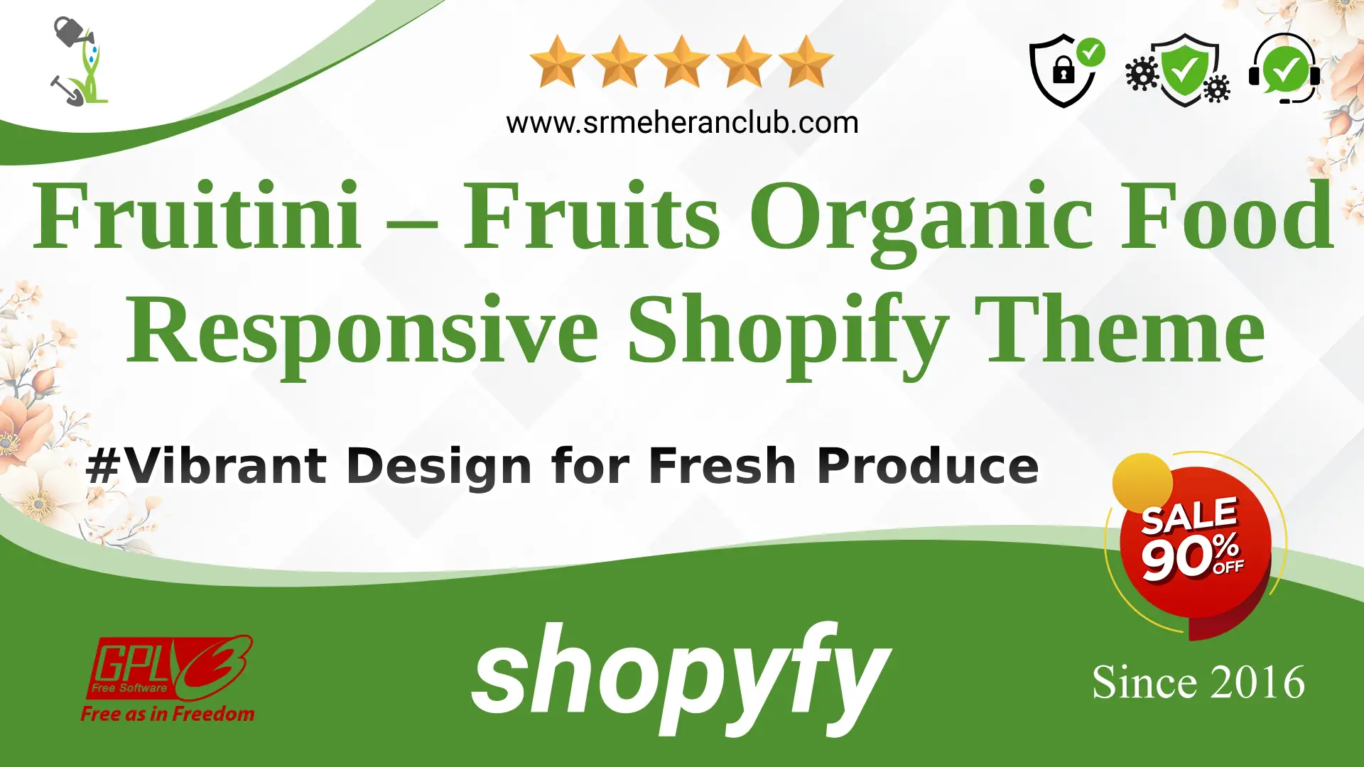 Fruitini – Fruits Organic Food Responsive Shopify Theme — Theme by Templatemonster