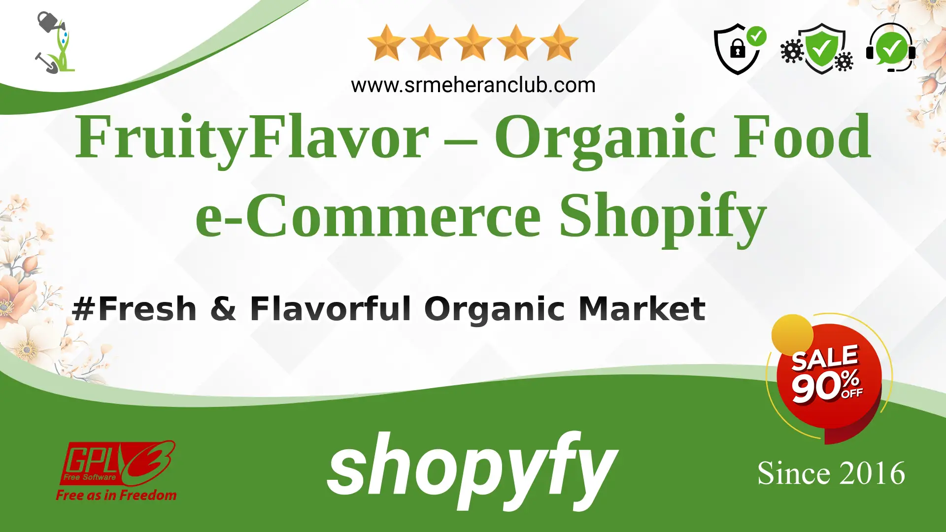 FruityFlavor – Organic Food e-Commerce Shopify