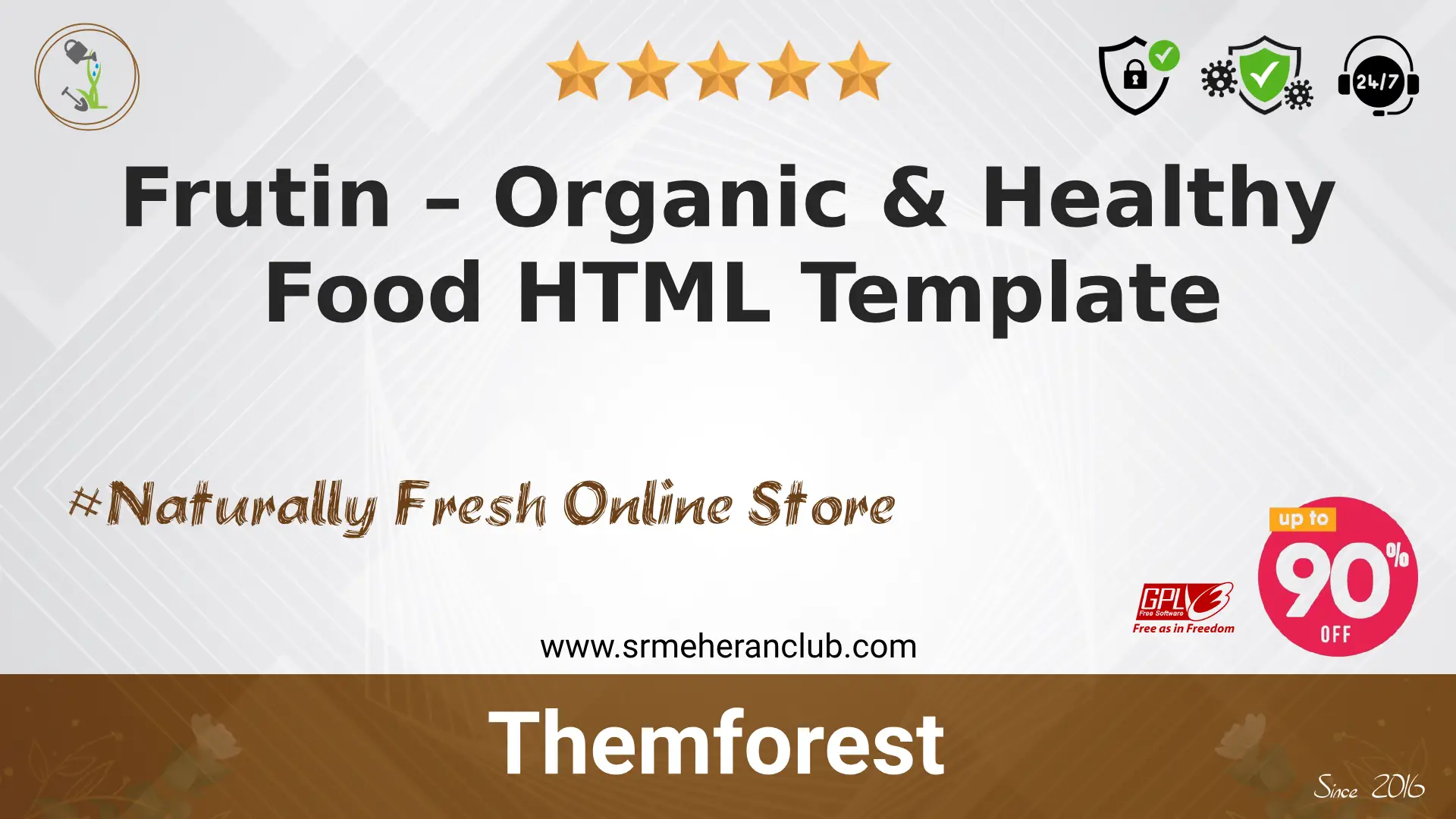 Frutin – Organic & Healthy Food HTML Template